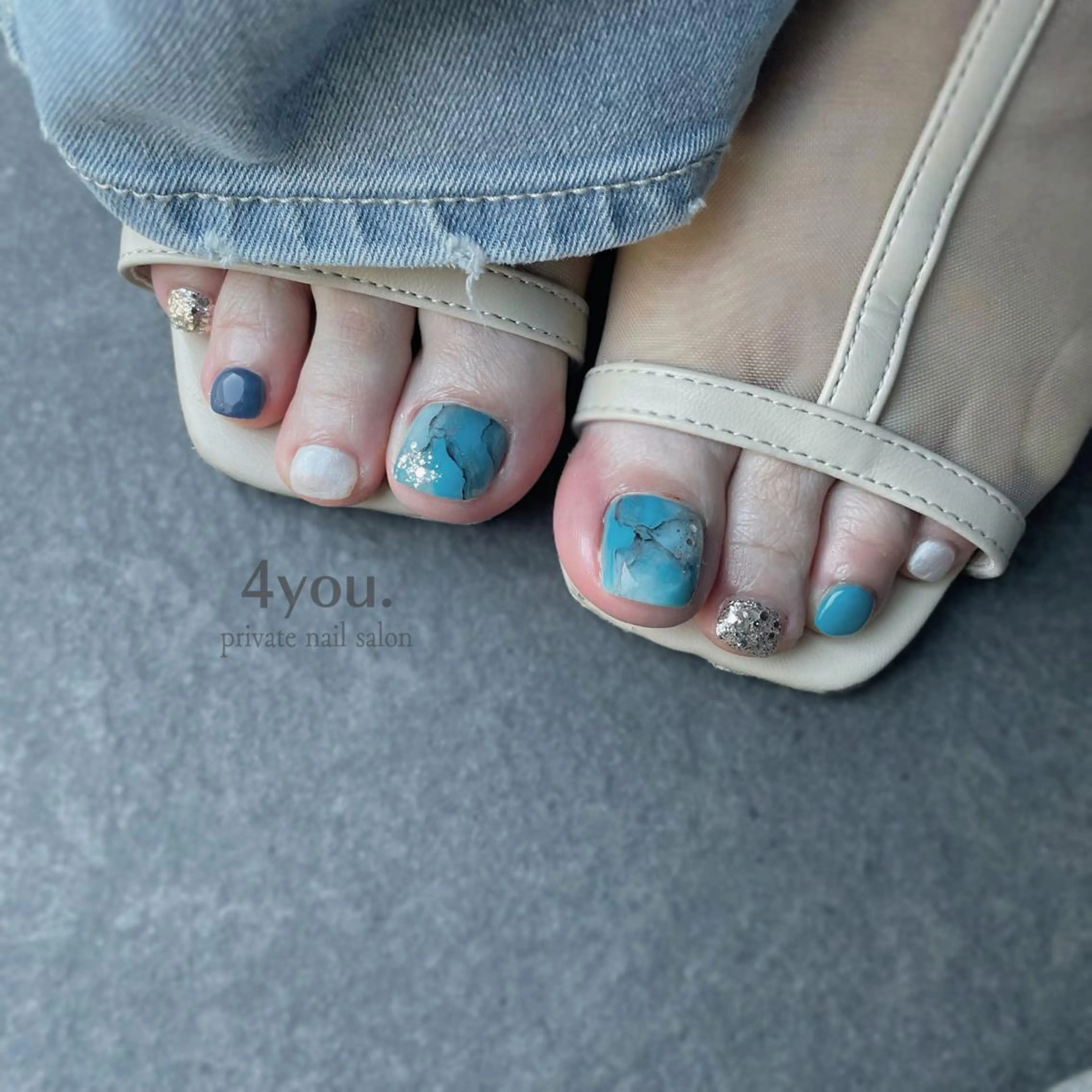 ネイル nail salon ４ｙｏｕ．のネイルデザイン