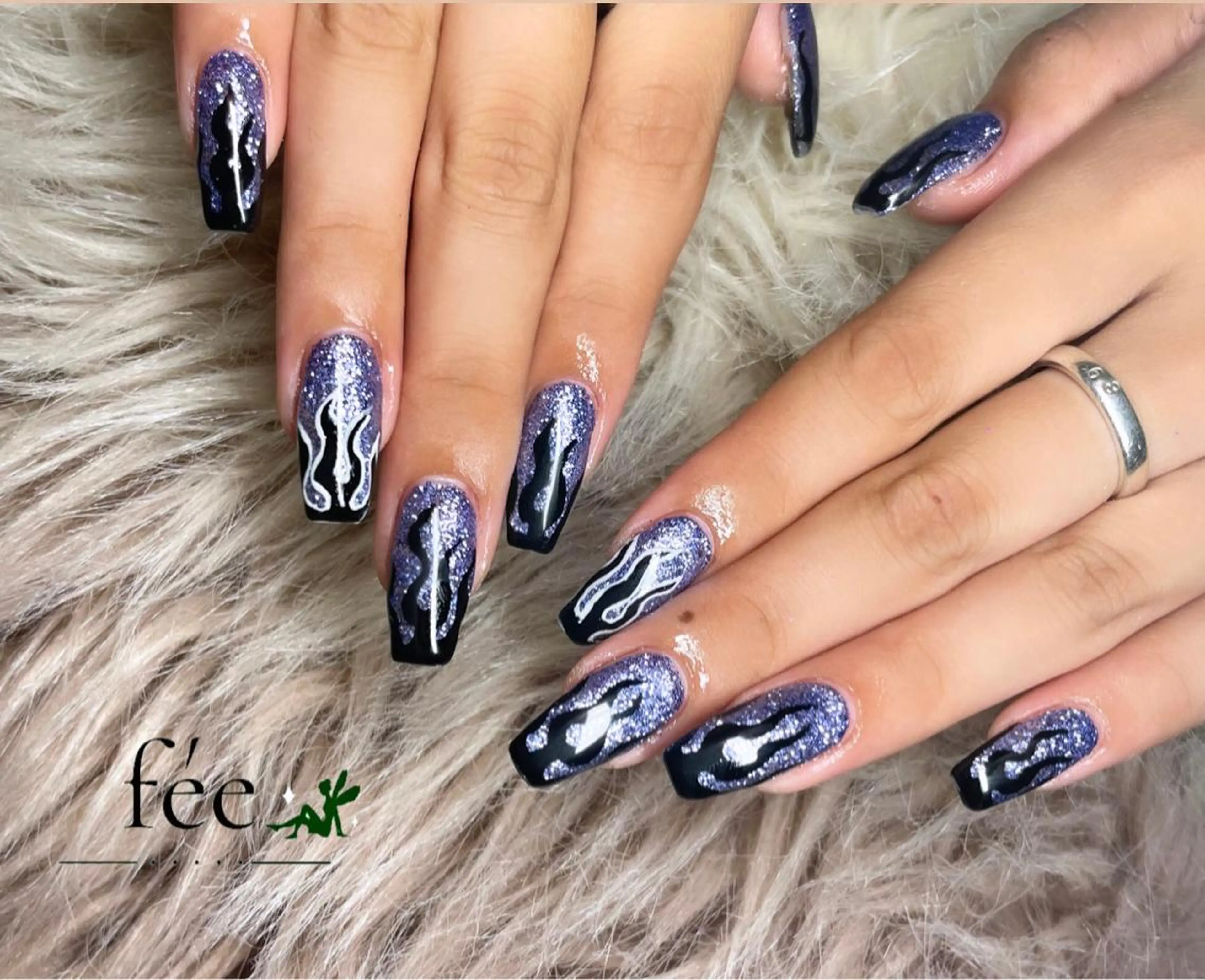 ネイル フットネイル ジェルネイル 韓国ネイル マグネットネイル ミラーネイル ハンドネイル nail salon fee（フィー）のネイルデザイン