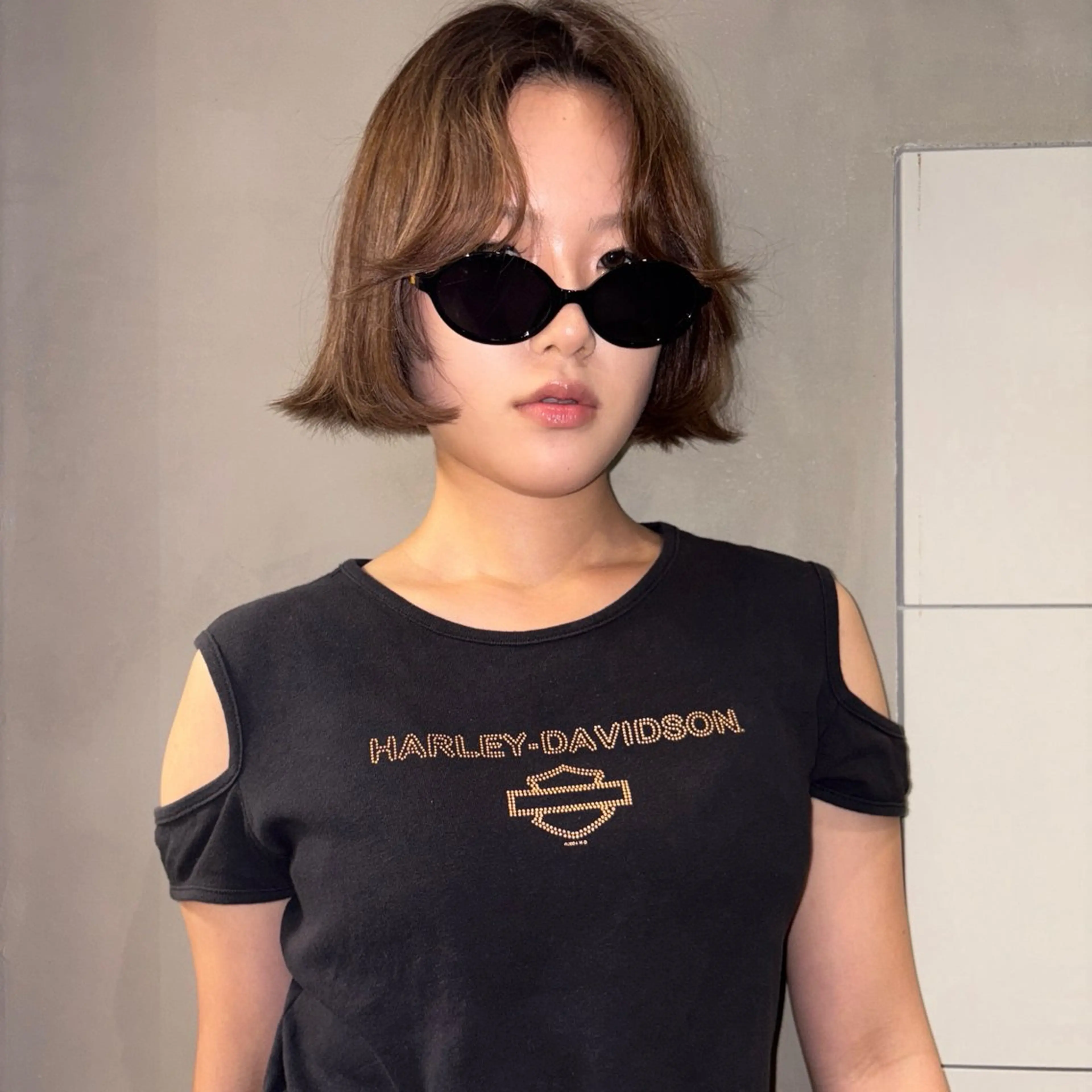 【ワンカラーモデル】ワンカラー(ブリーチなし)＋外部補修トリートメントの写真