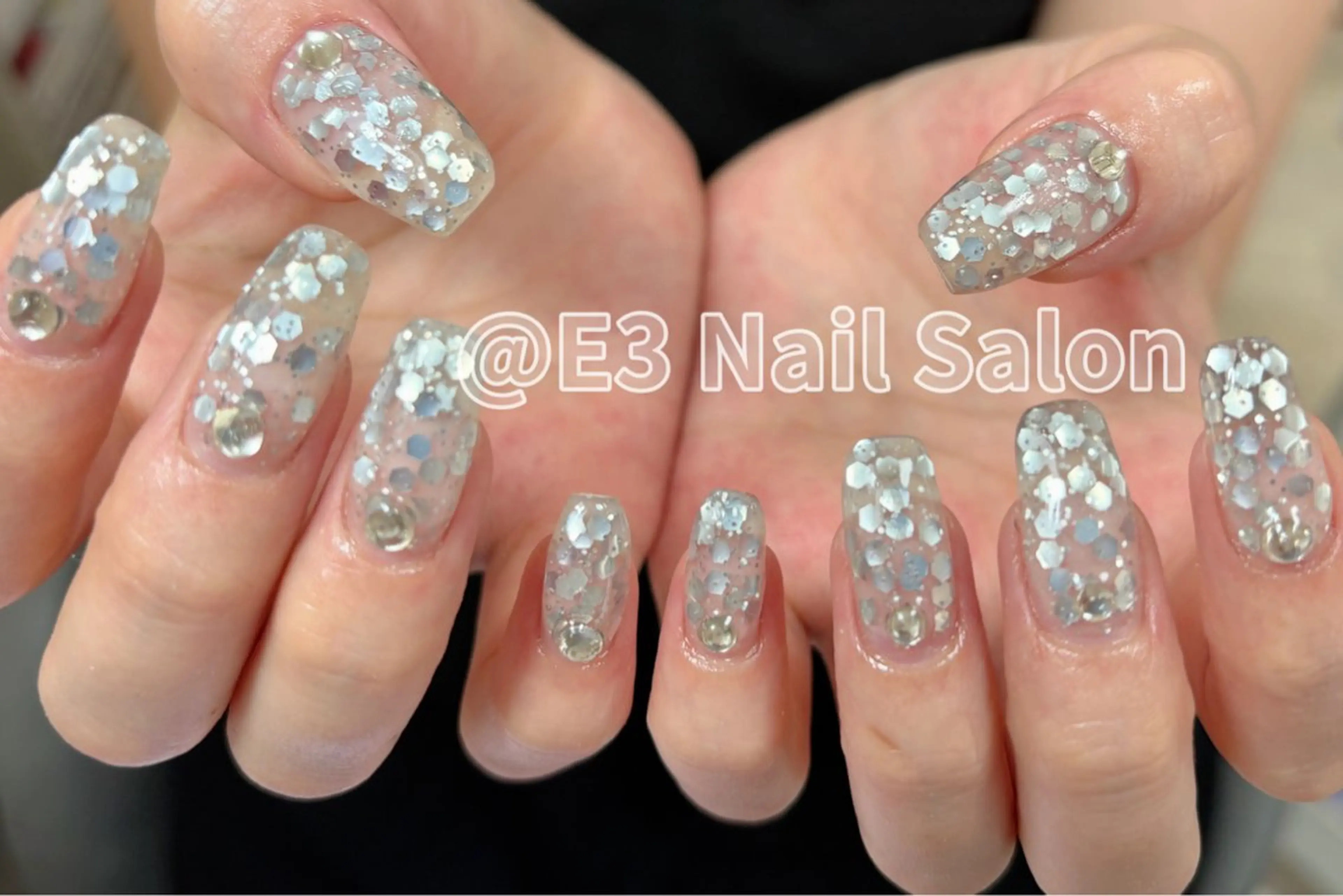 ネイル 持ち込み ハンドネイル E3 Nail Salon所属・山口 奈々のネイルデザイン