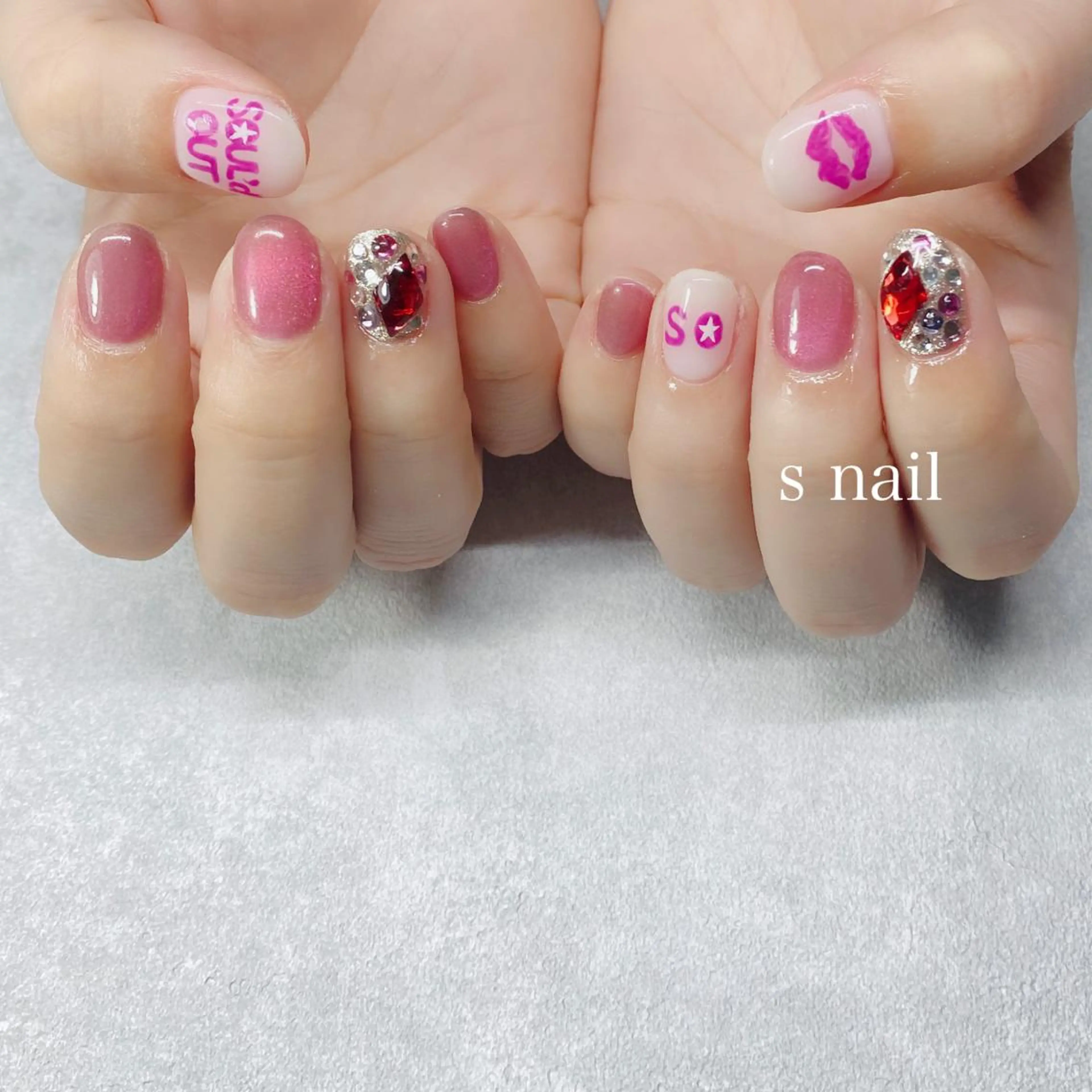 ネイル アートネイル ハンドネイル s nail さとよしみゆきのネイルデザイン