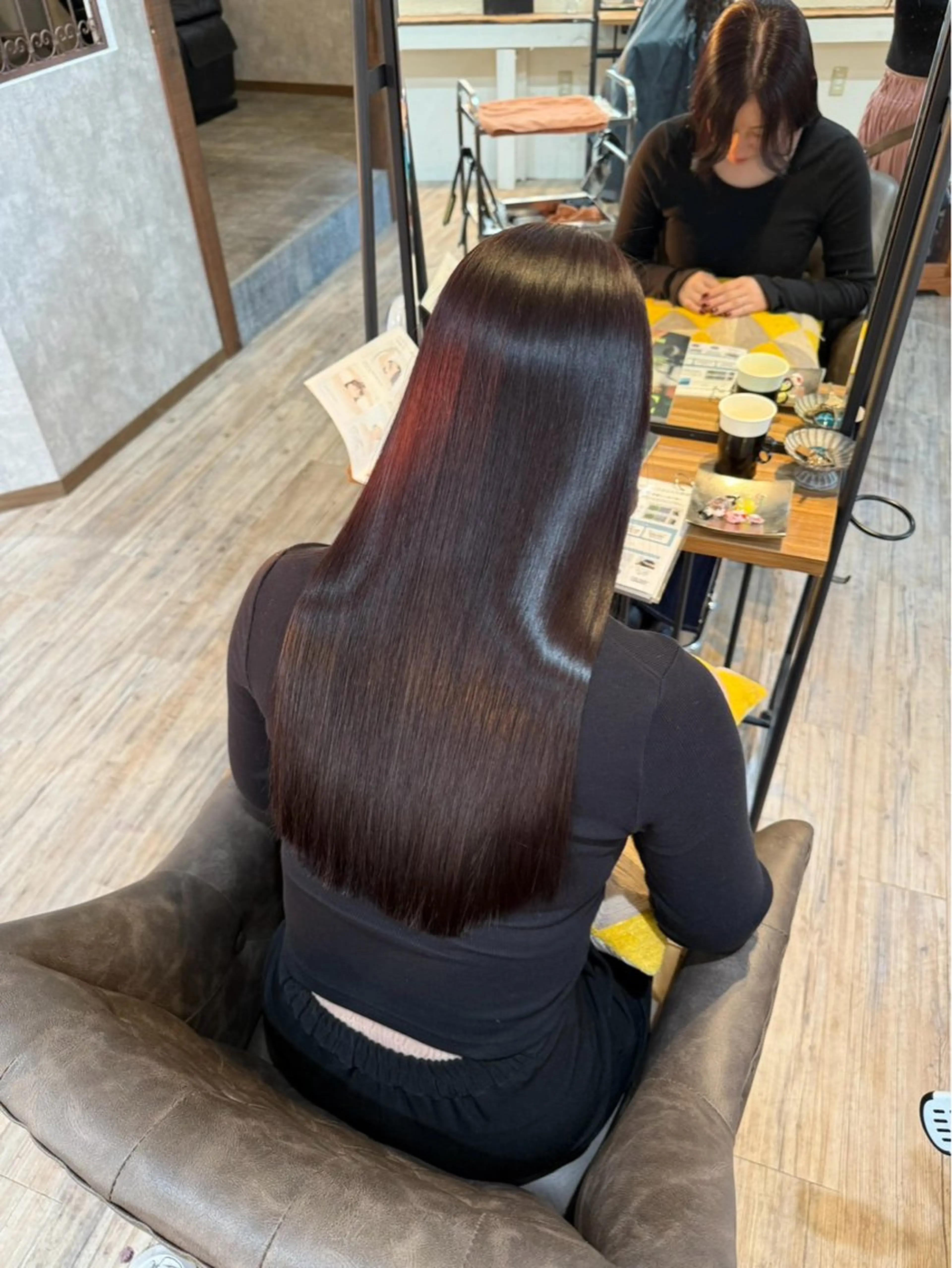 ロング 縮毛矯正 Ly a jitto所属・〚Lyajitto〛 💗Soraのヘアスタイル