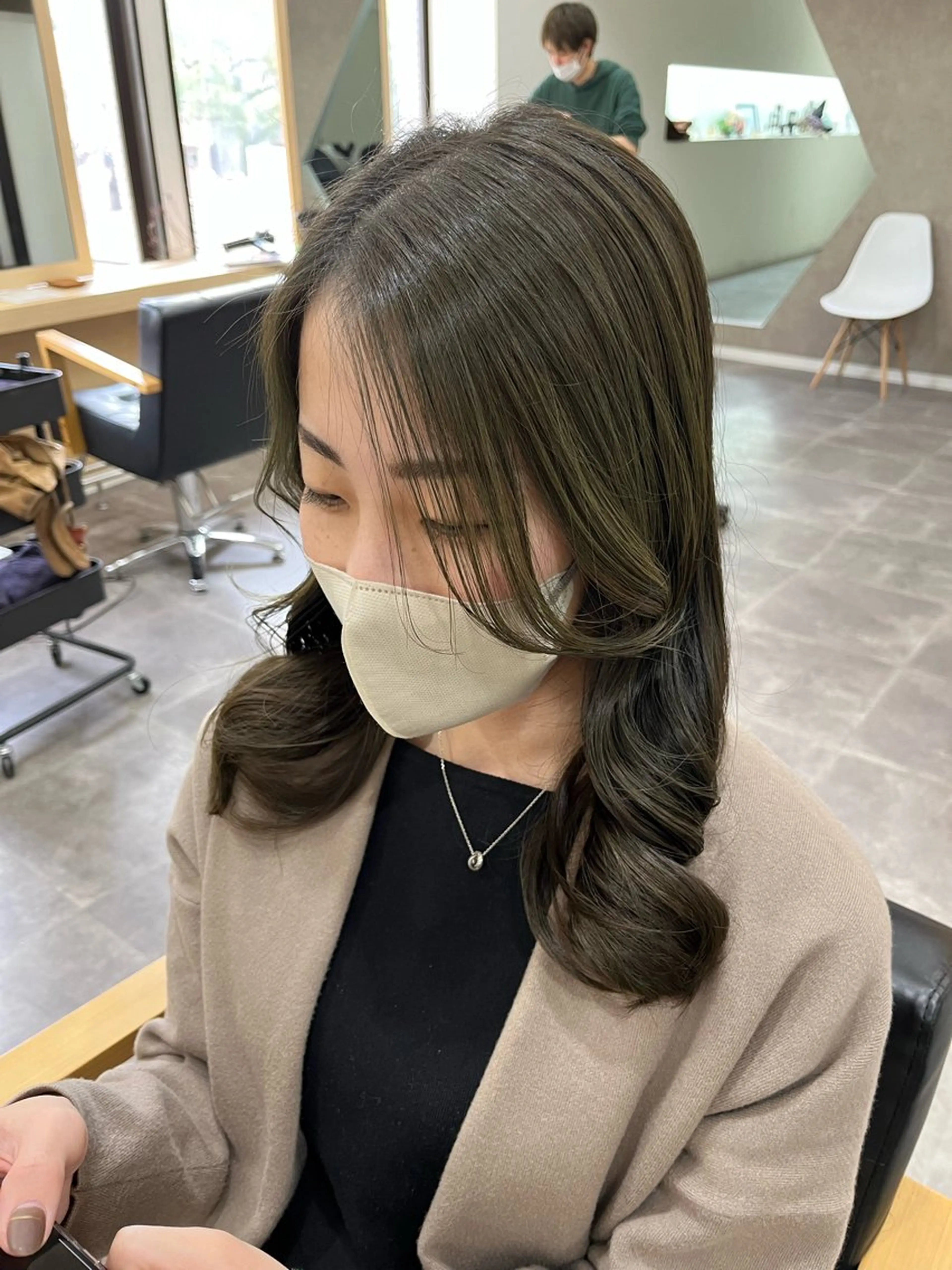 ロング カラー ヘアカラー トリートメント kakko所属・(kakko) ayumiのヘアスタイル