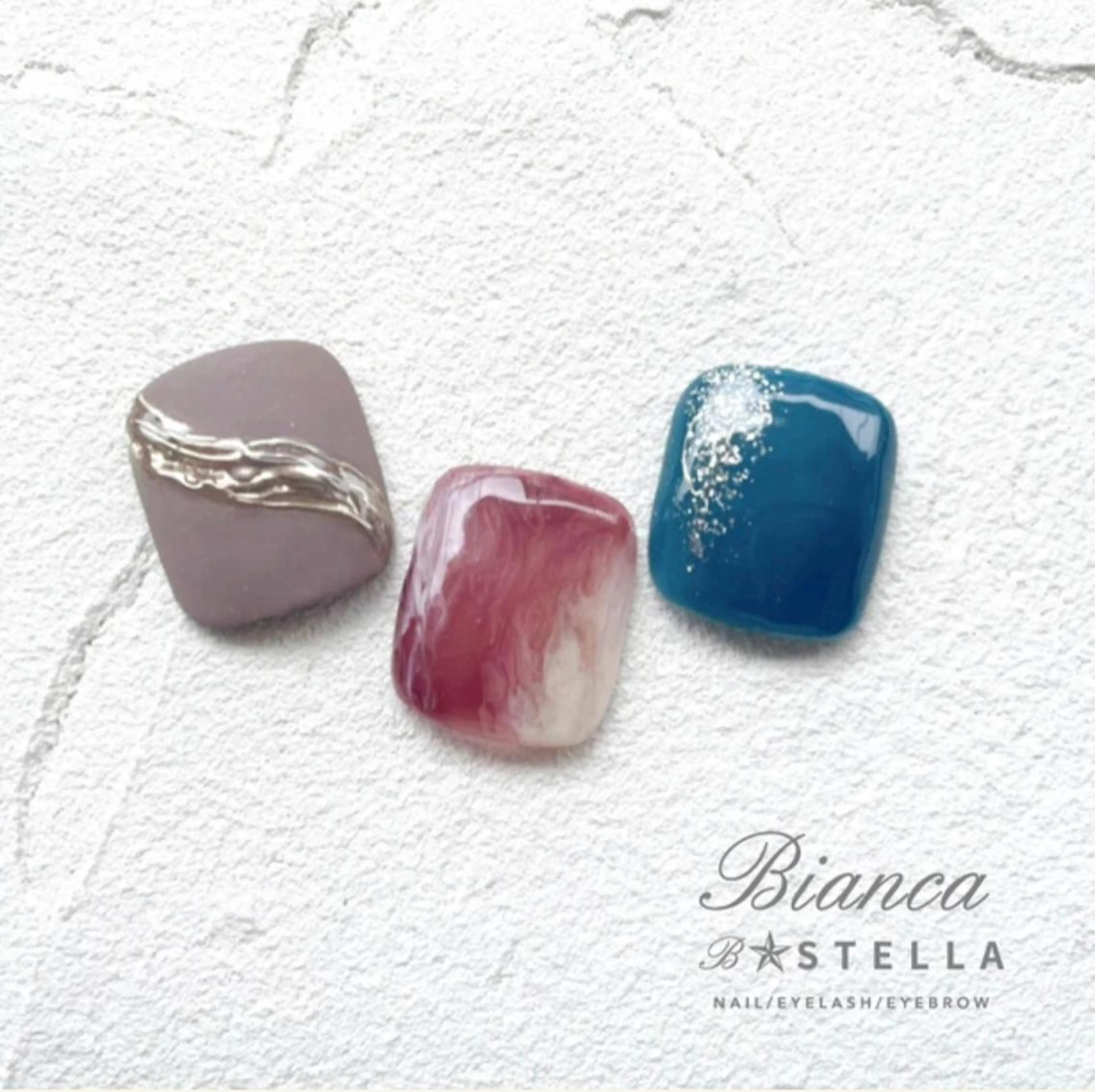 ネイル アートネイル フットネイル Bianca 溝の口 ASANOのネイルデザイン