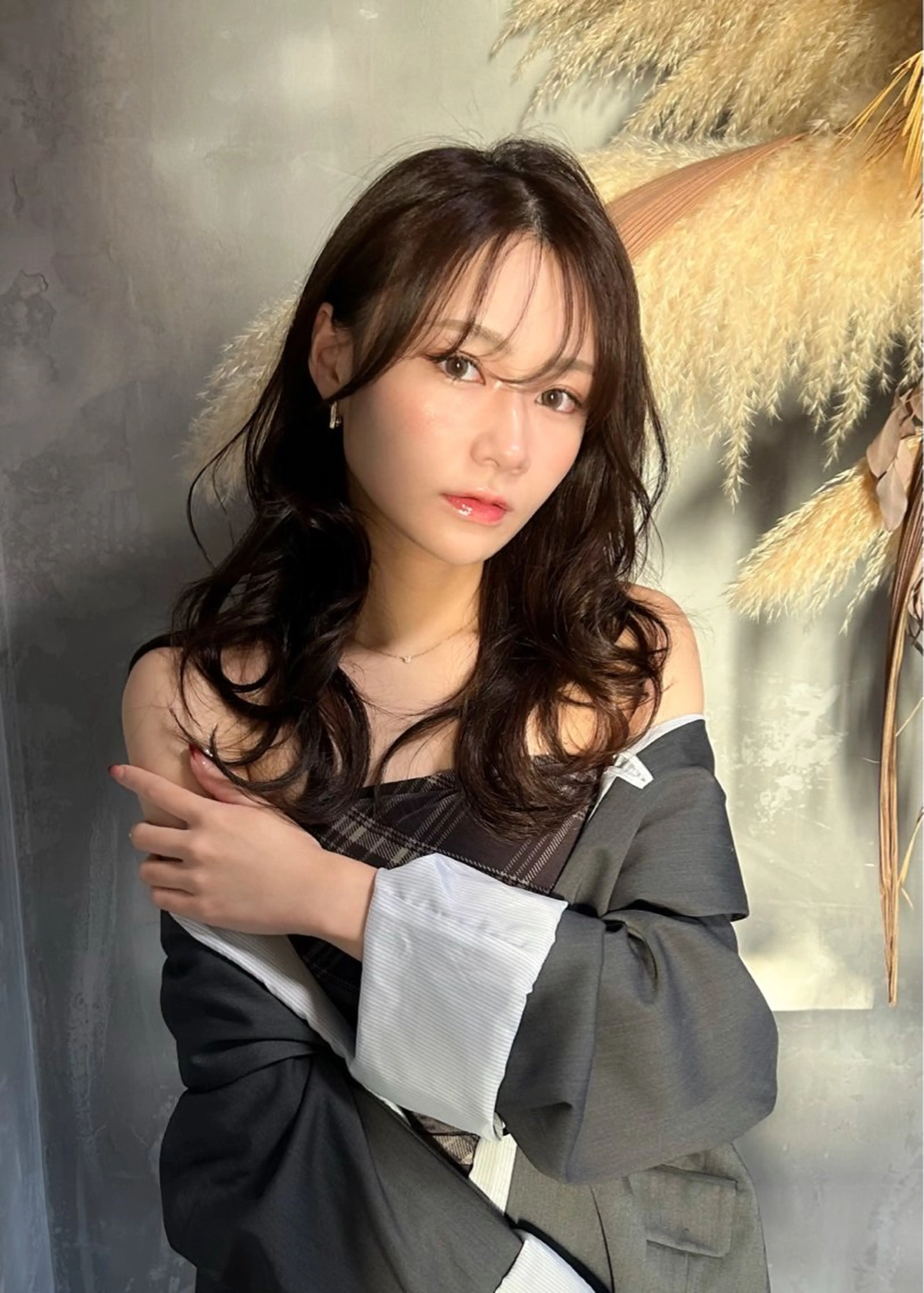セミロング 中川 ほのかのヘアスタイル