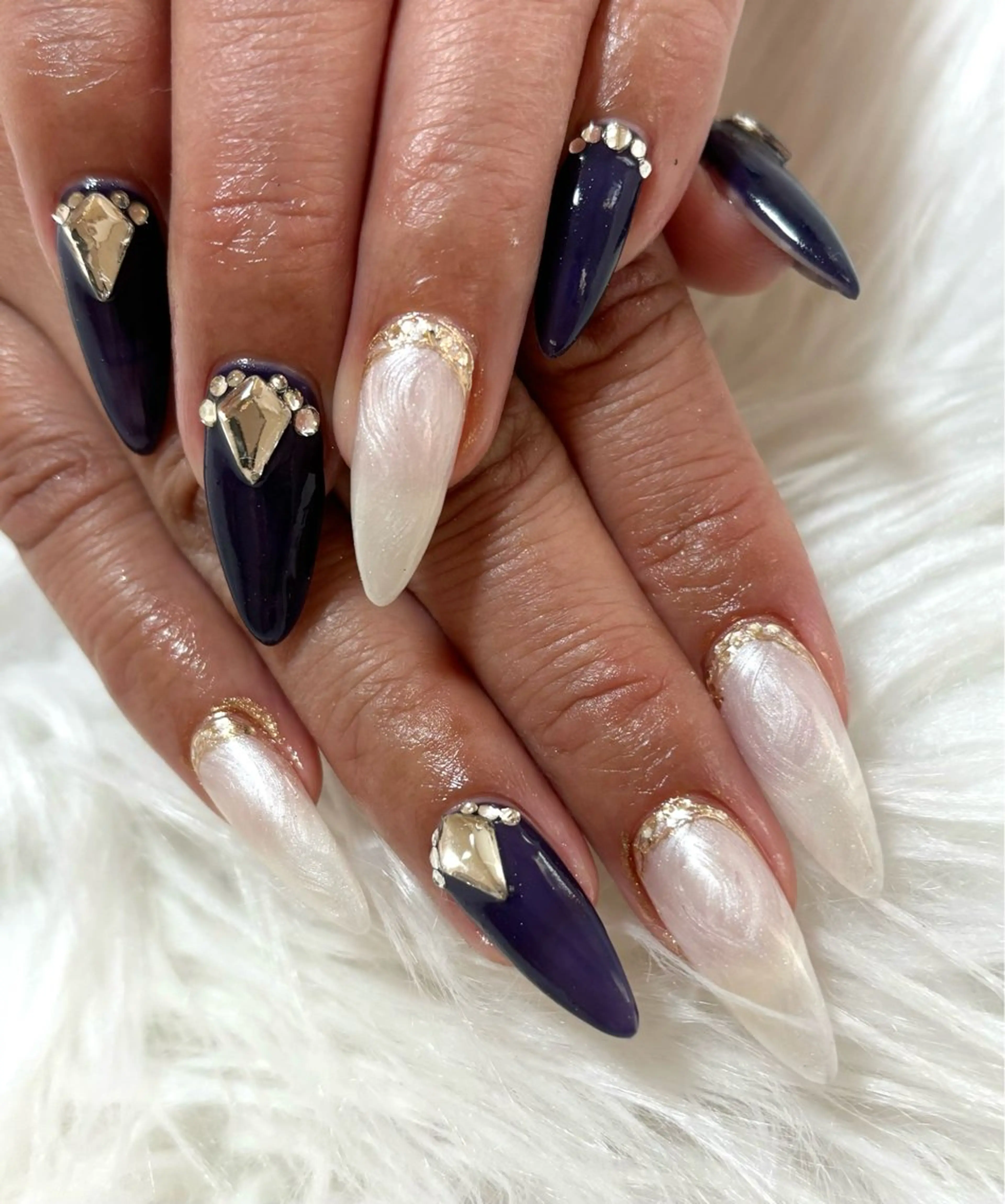 ネイル ハンドネイル nail salon HIRUKANAのネイルデザイン