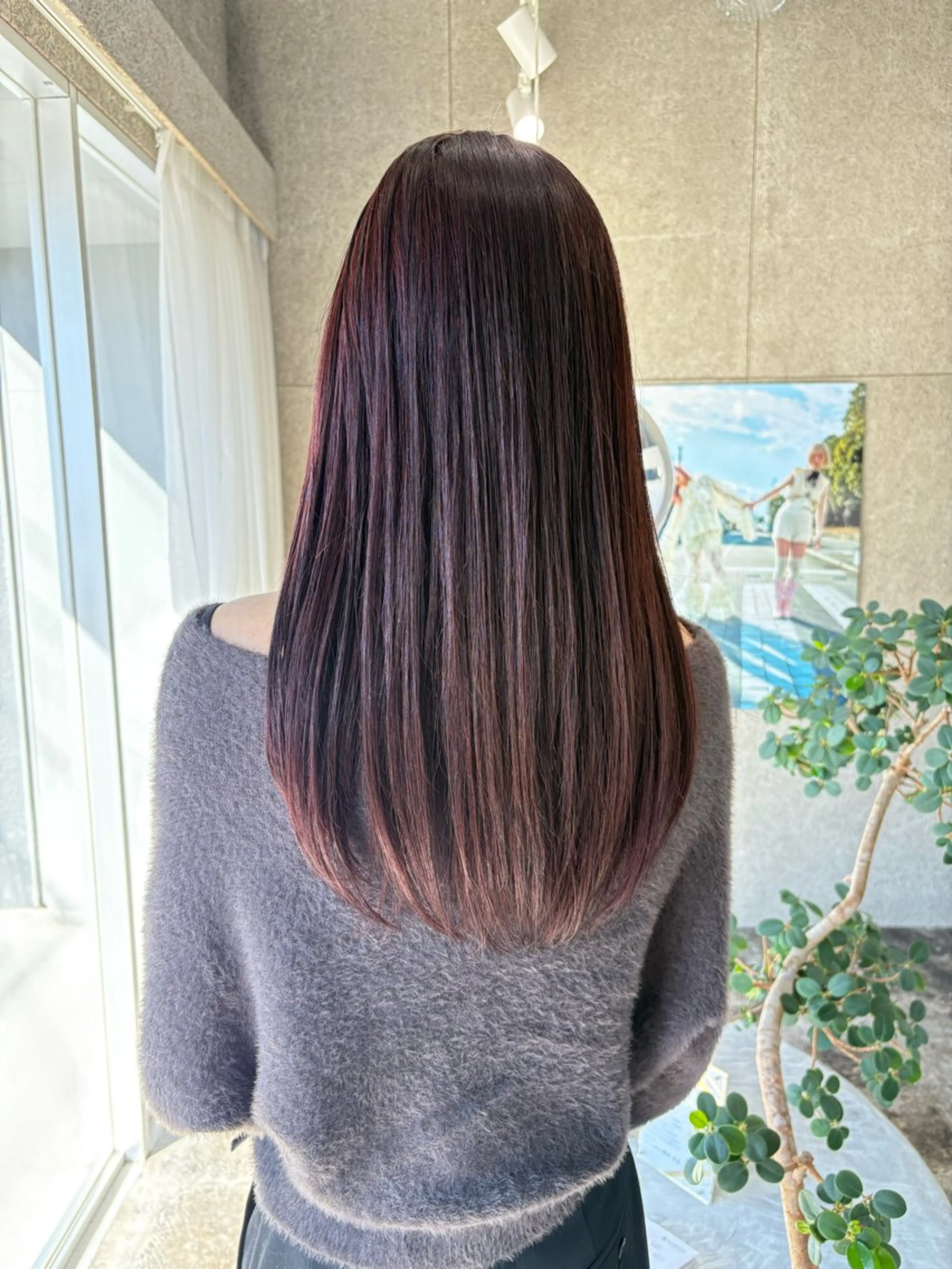 カラー 髪質改善 ヘアカラー トリートメント KUBO HADUKIのヘアスタイル