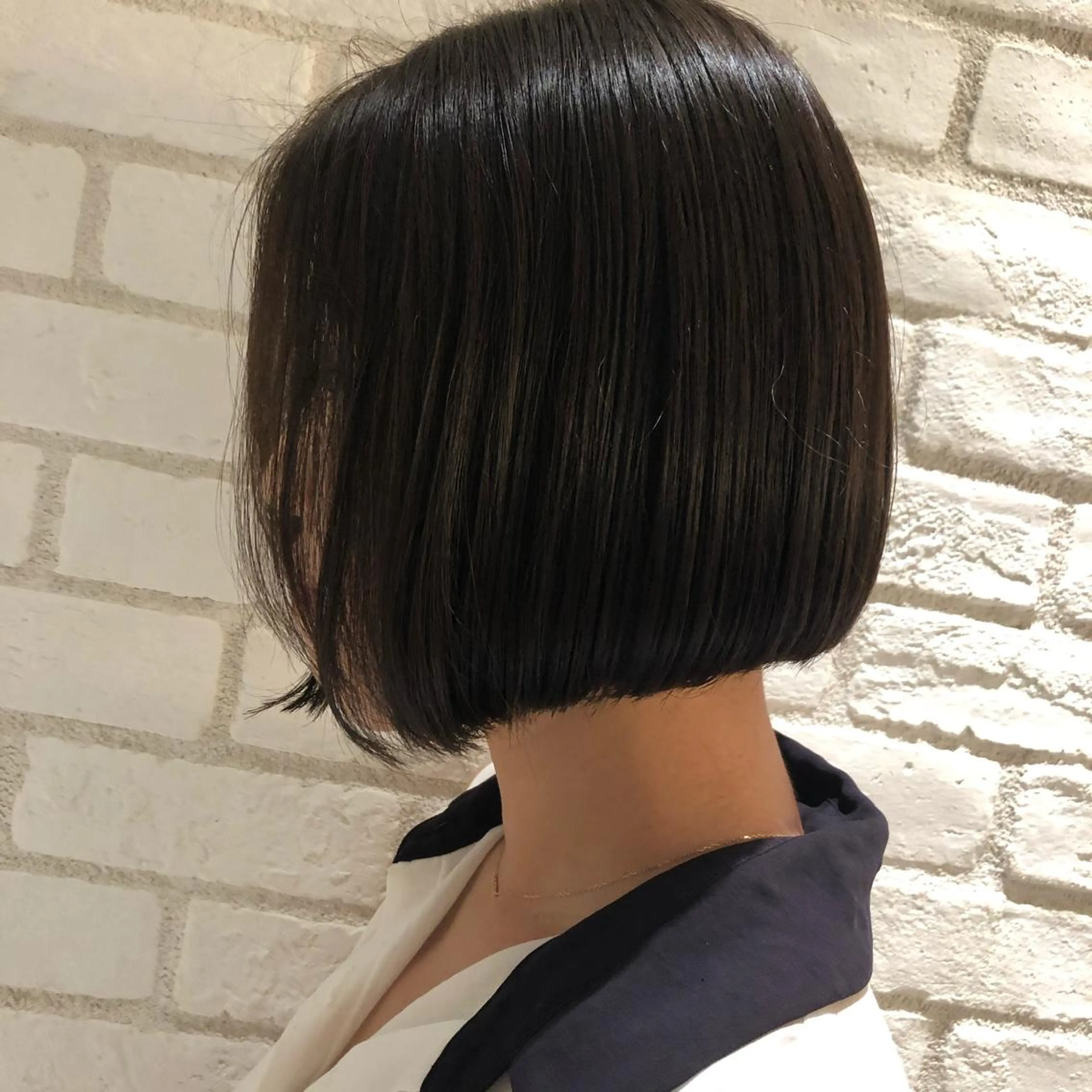 ショート ボブ カット ヘアカラー 【ショート、艶髪】 新海龍哉のヘアスタイル