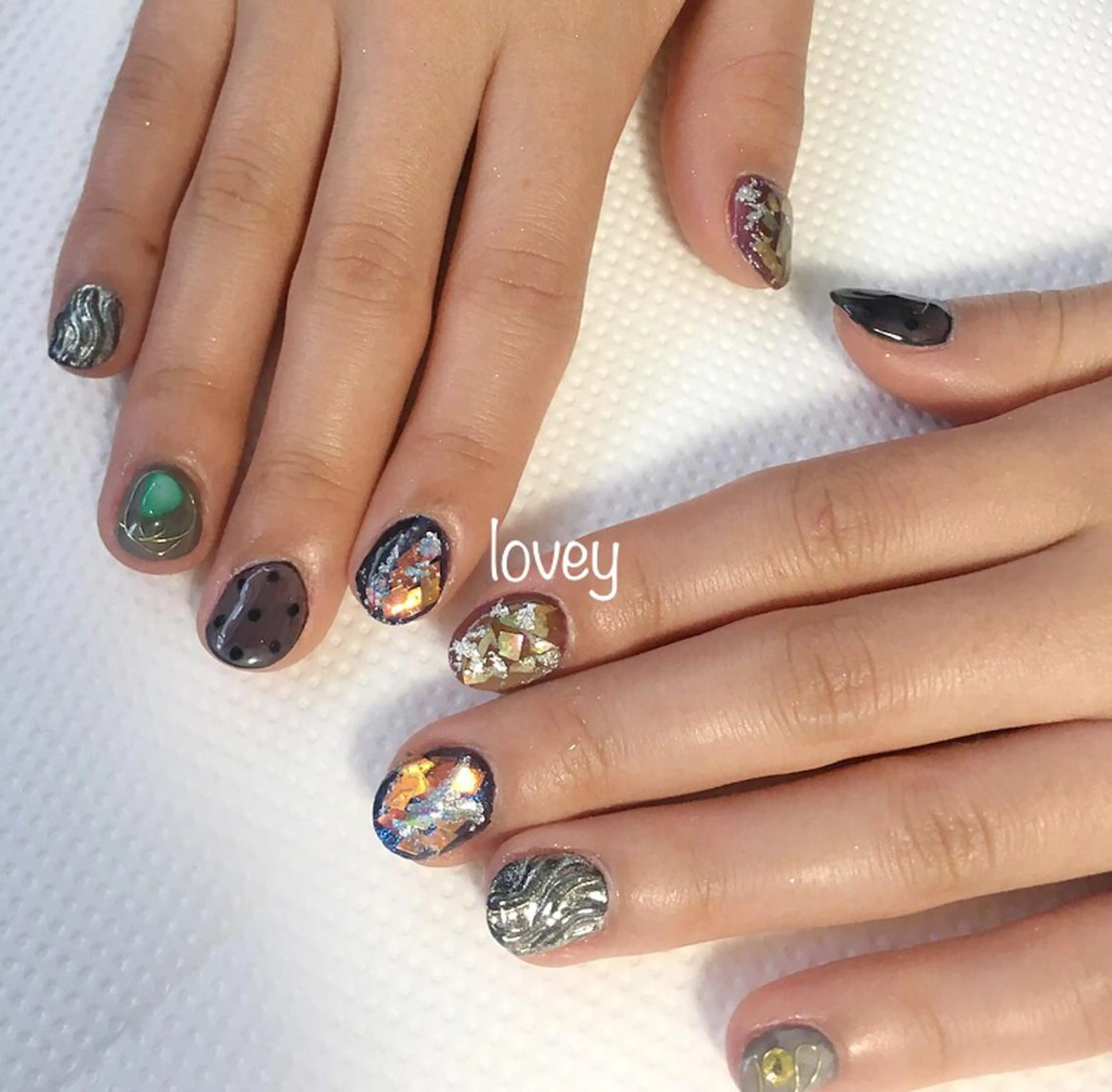 ネイル プライベートサロン loveyのネイルデザイン
