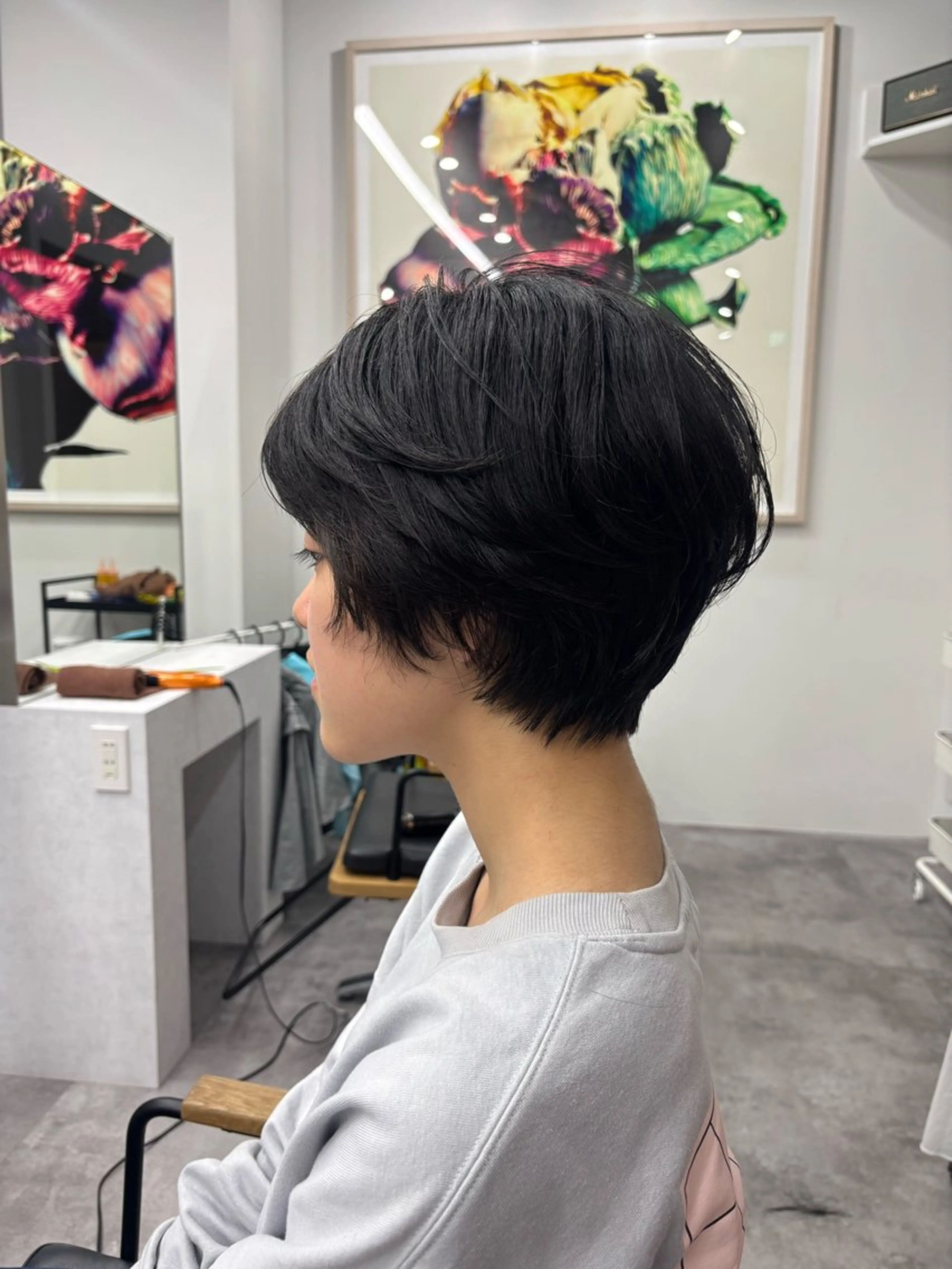 ショート カラー ヘアアレンジ マエダ アズミ🌱のヘアスタイル