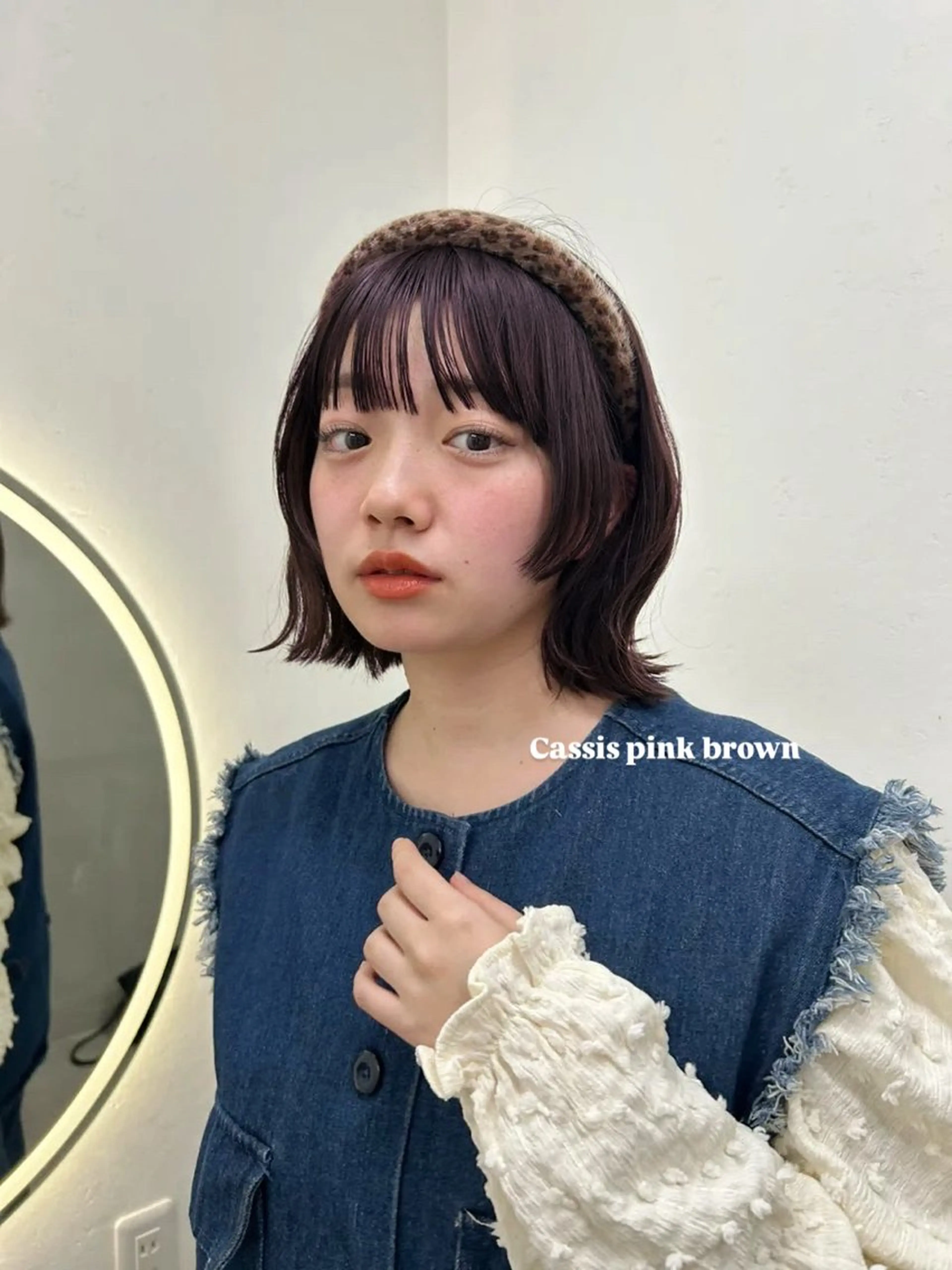 ショート カラー 透明感color 🫧ruko🌿銀座のヘアスタイル