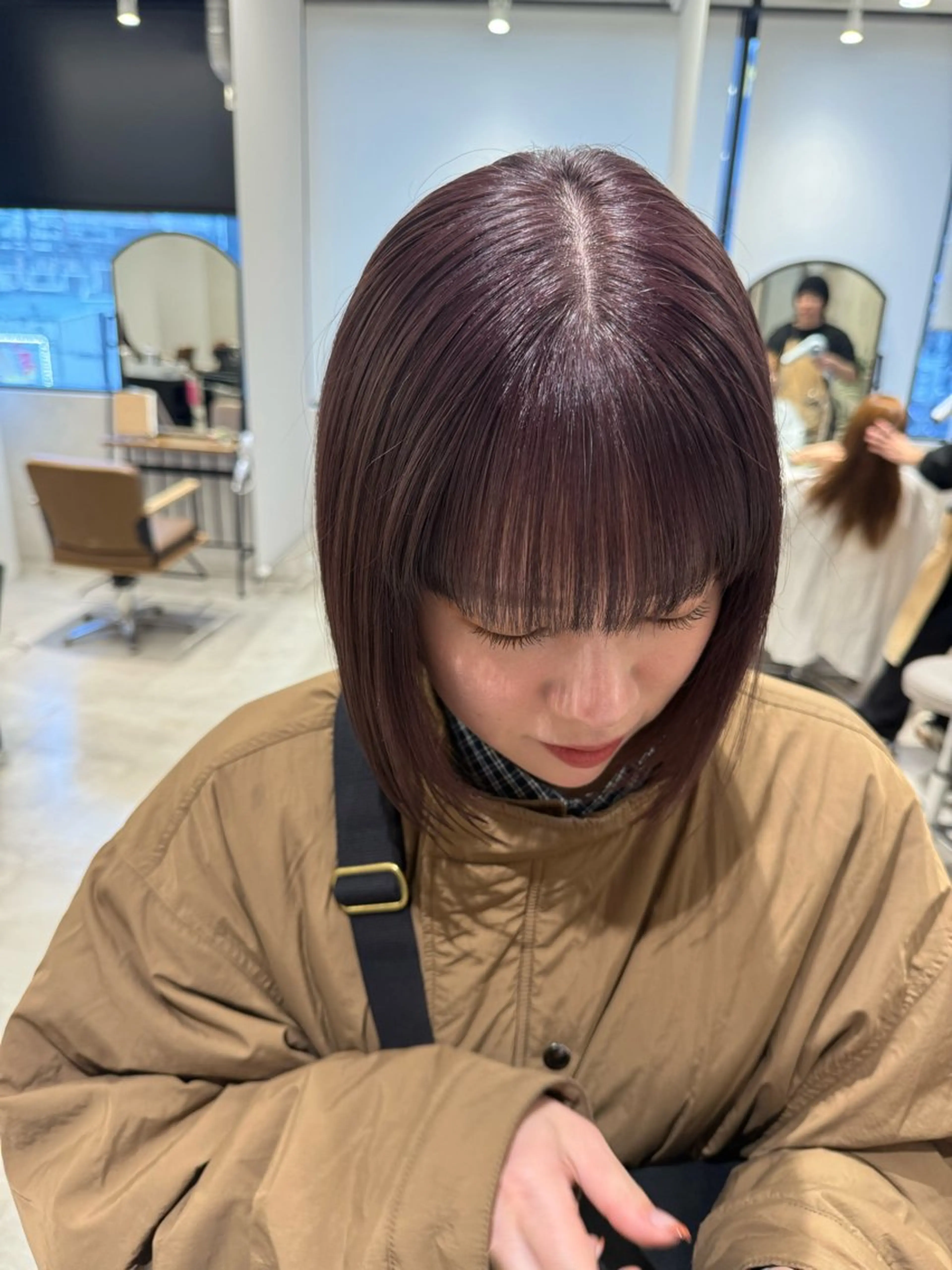ショート ヘアカラー 艶/透明感🫧✄⃰ SAKURA🦋のヘアスタイル