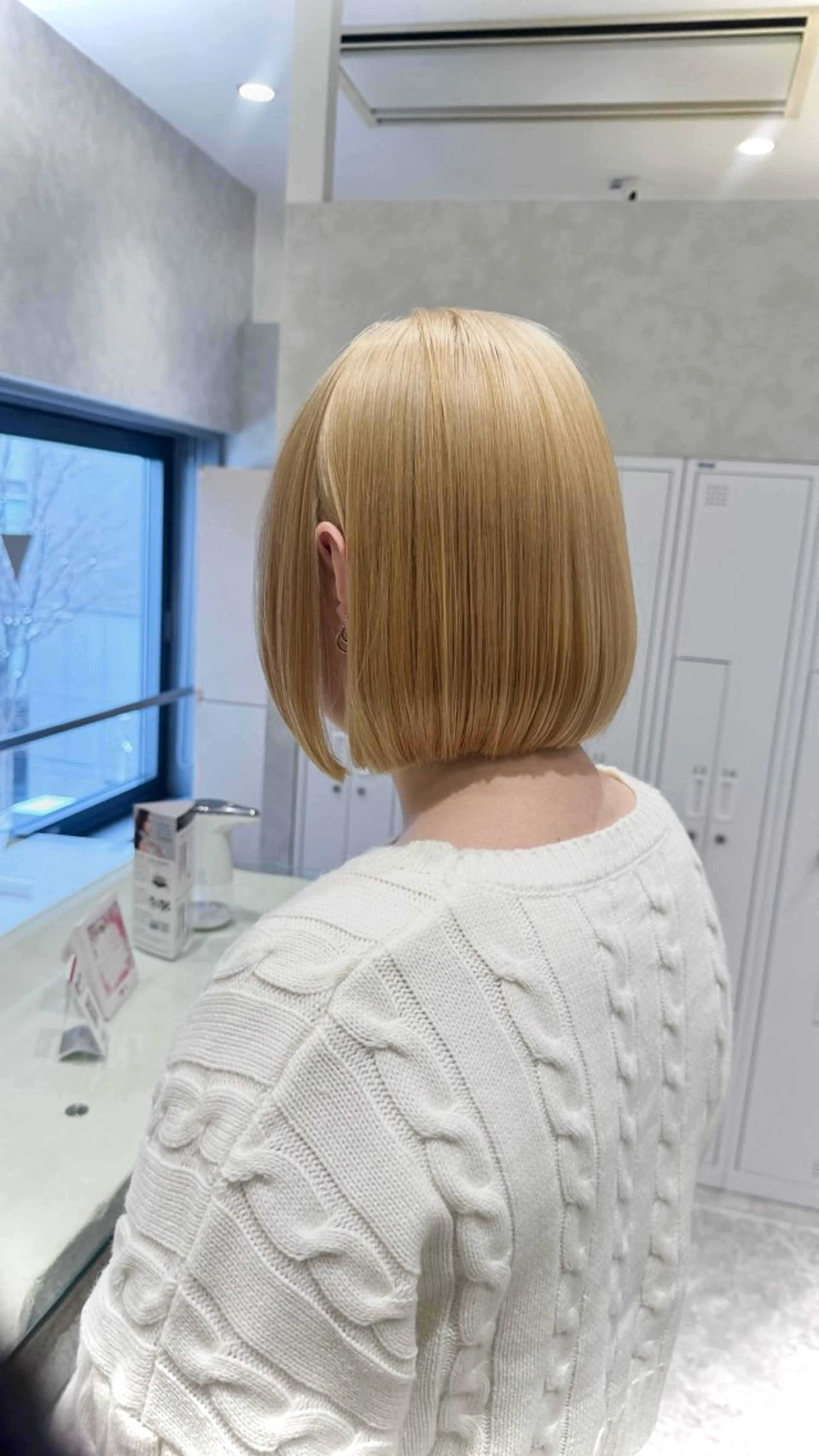 ショート カラー SALOWIN札幌大通り所属・札幌ハイトーン/ ブリーチカラー/ドイのヘアスタイル