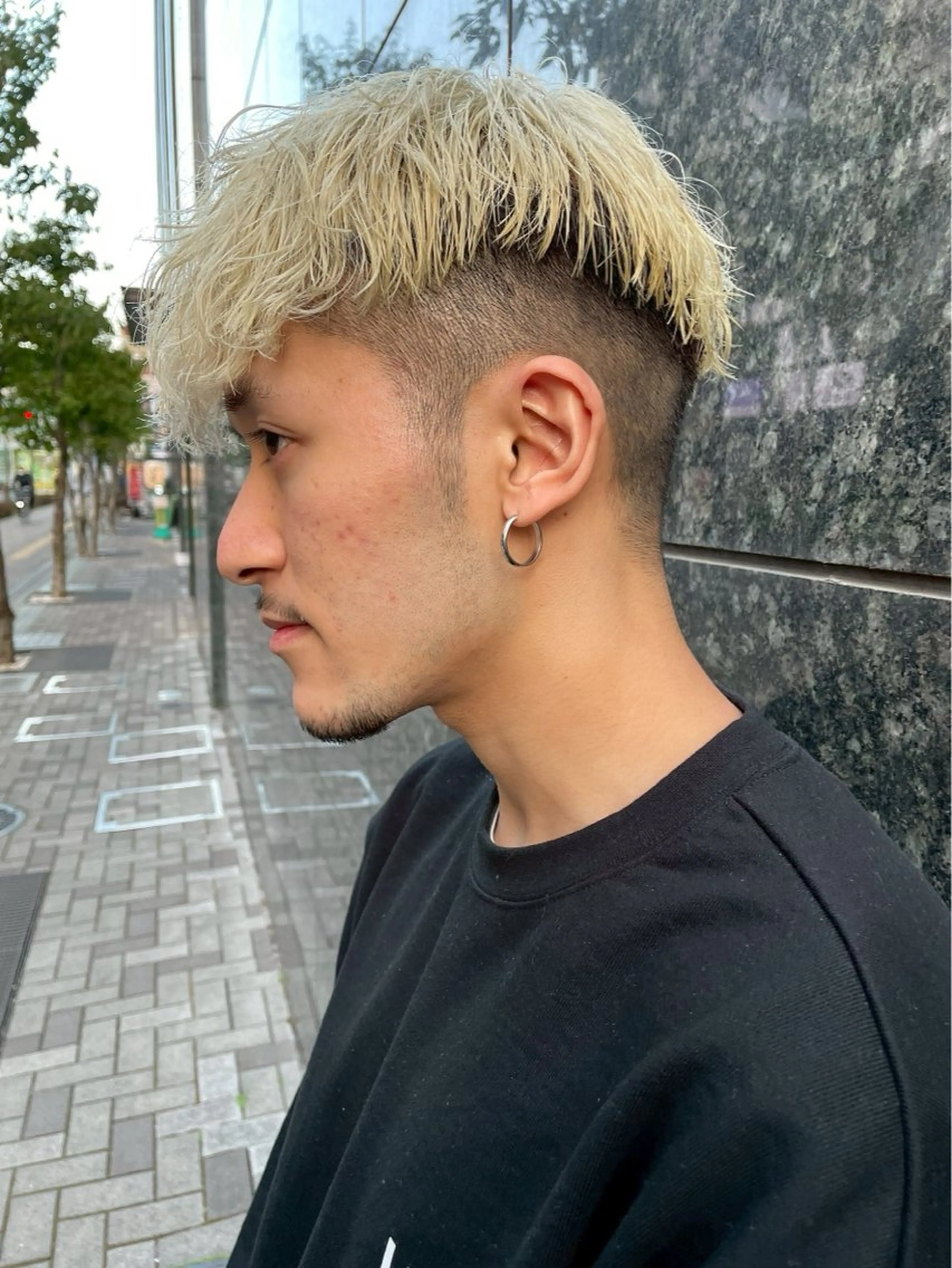 ショート カラー メンズ カット ヘアカラー 松井 生のヘアスタイル