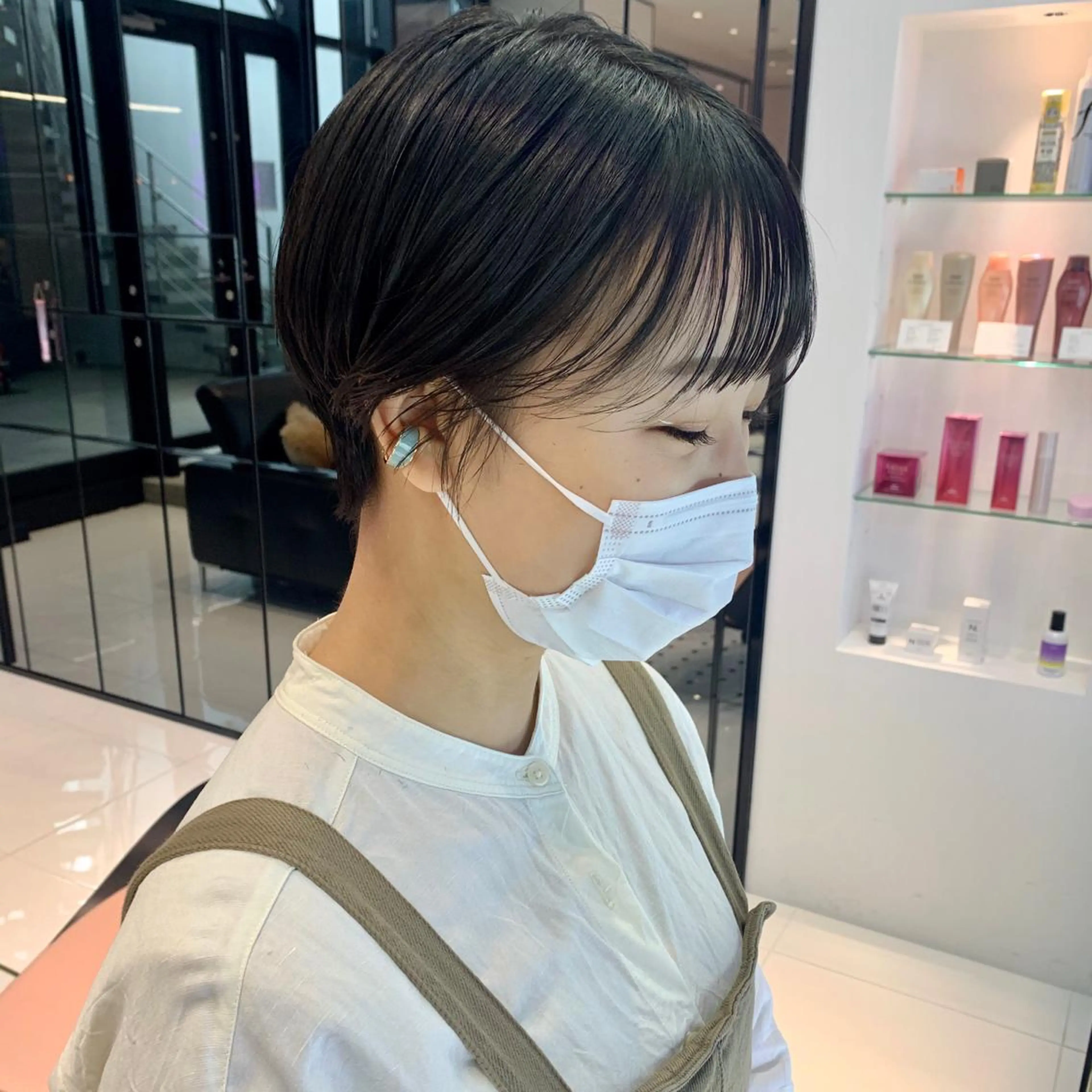 ショート ハッシュカット/ハイ トーン/MANAMIのヘアスタイル