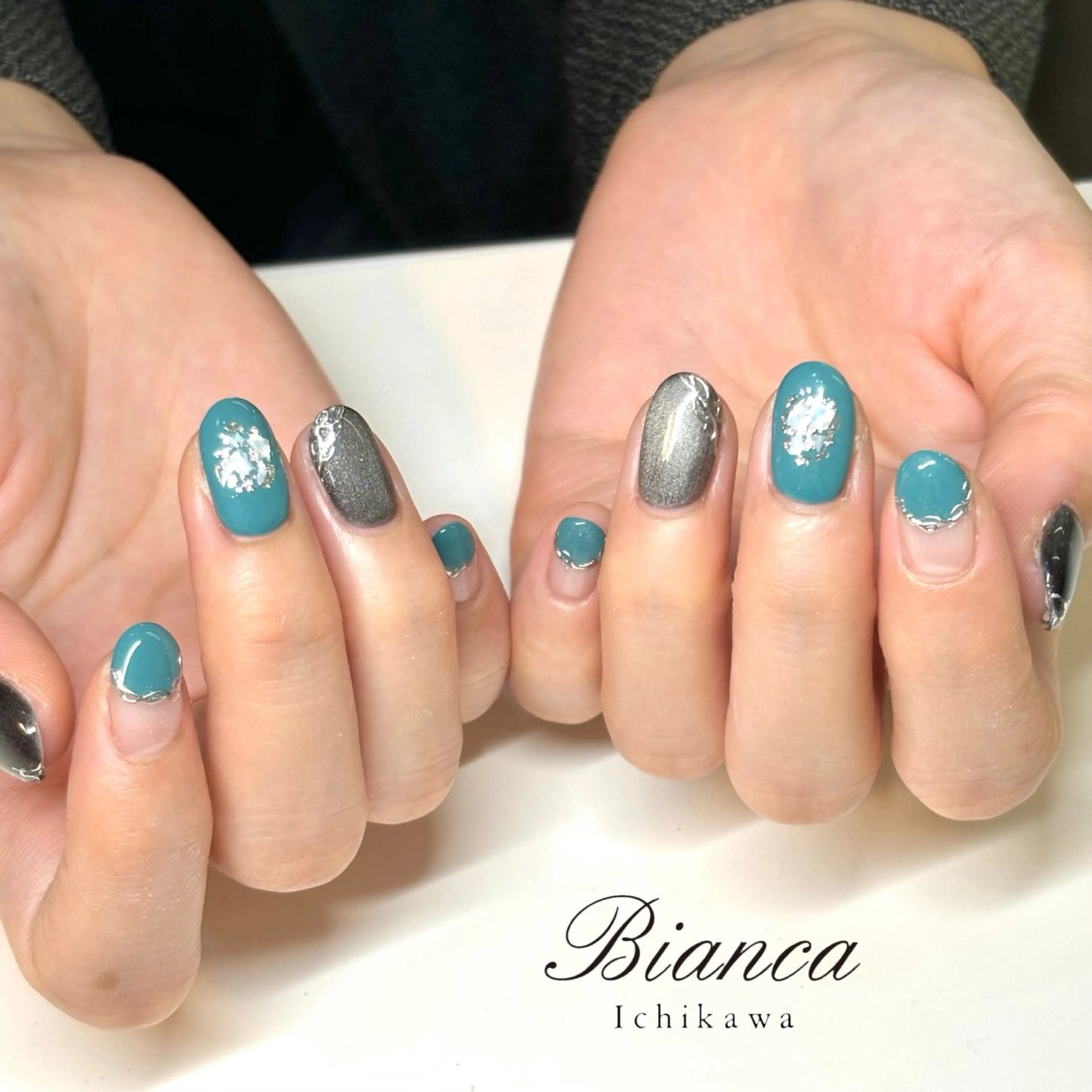ネイル ハンドネイル 🕊️Bianca 児玉🕊️のネイルデザイン