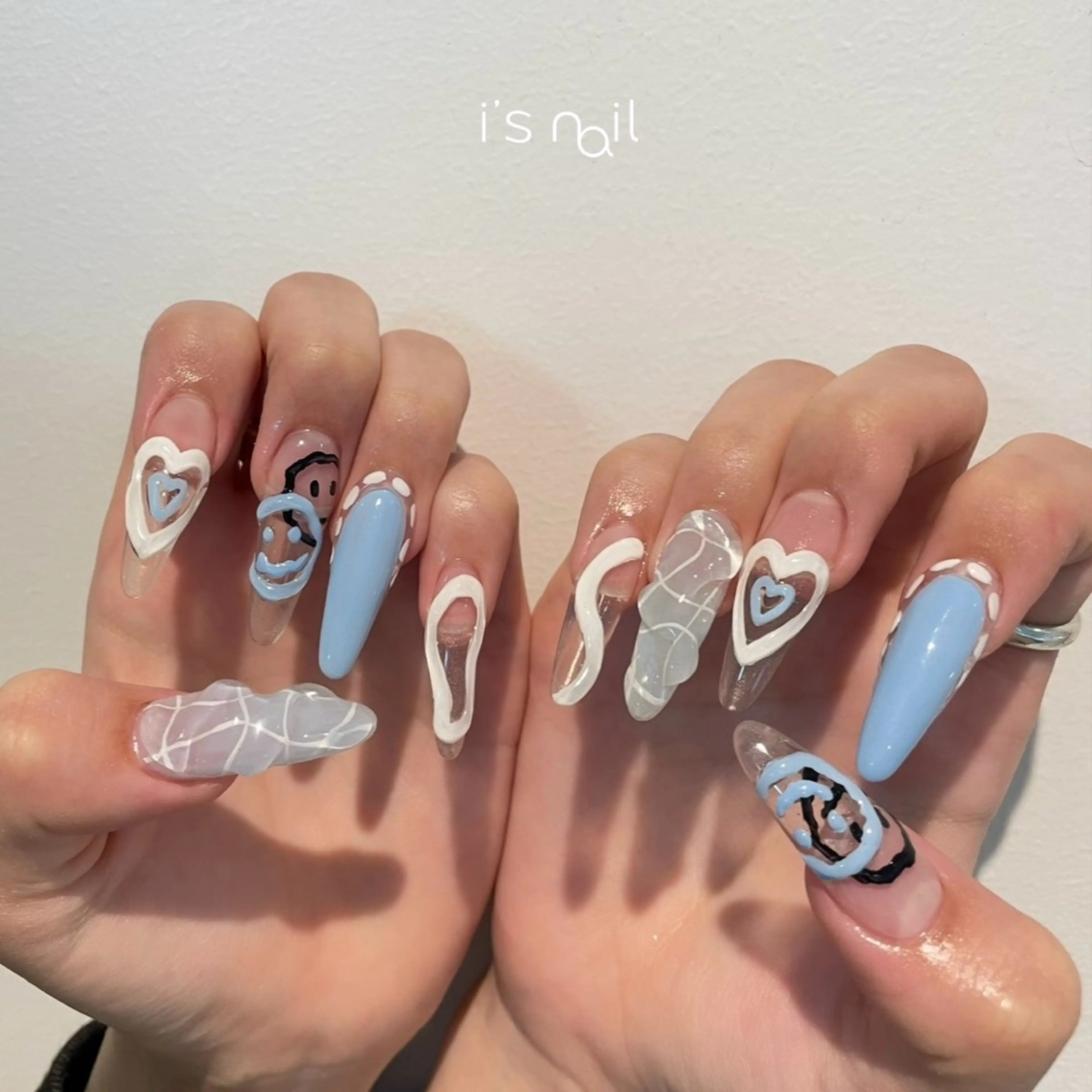 ネイル アートネイル スカルプネイル i's nail 〈アイズネイル〉のネイルデザイン