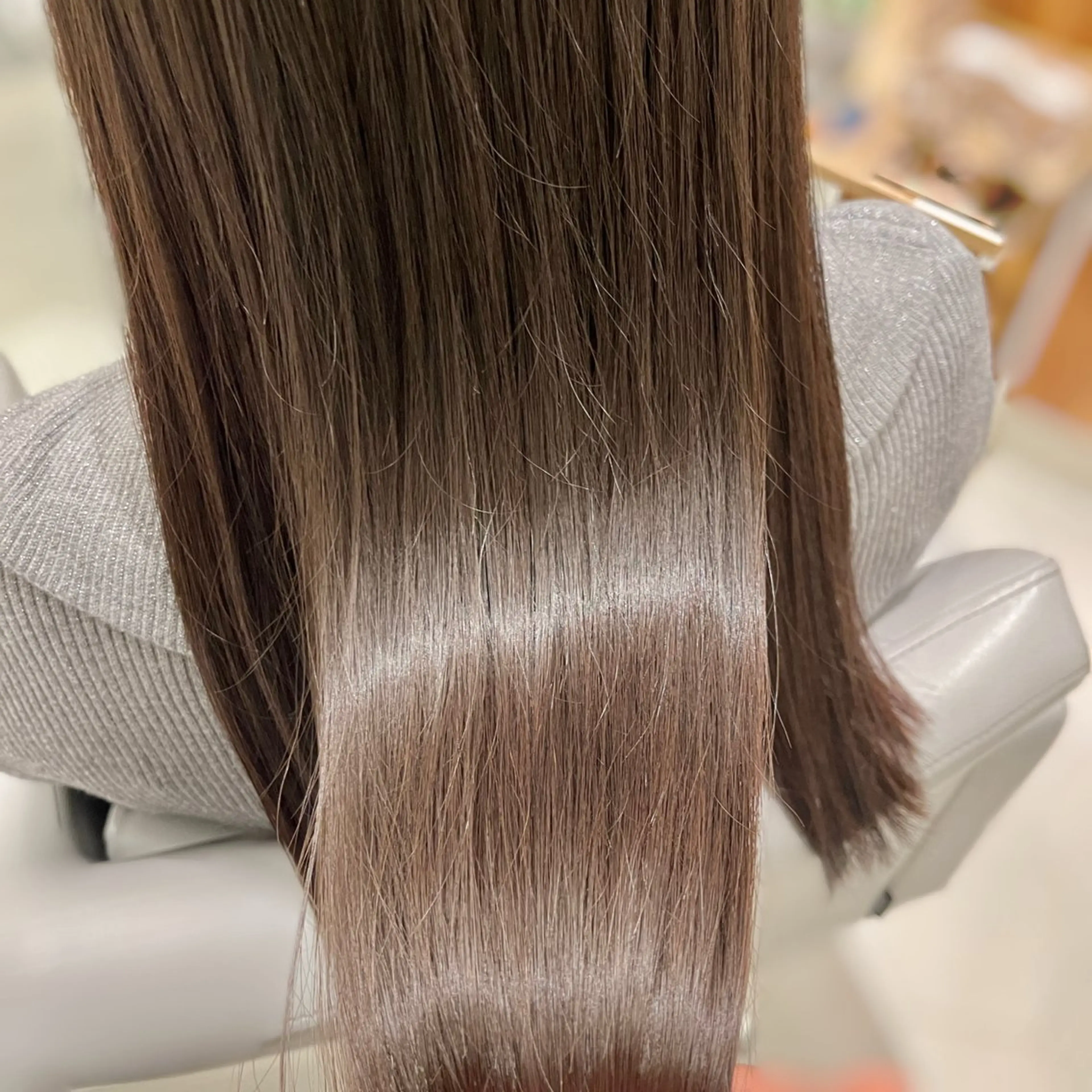 ロング 縮毛矯正 酸性ストレート カット 縮毛矯正 髪質改善/縮毛矯正 艶髪🔥高杉のヘアスタイル