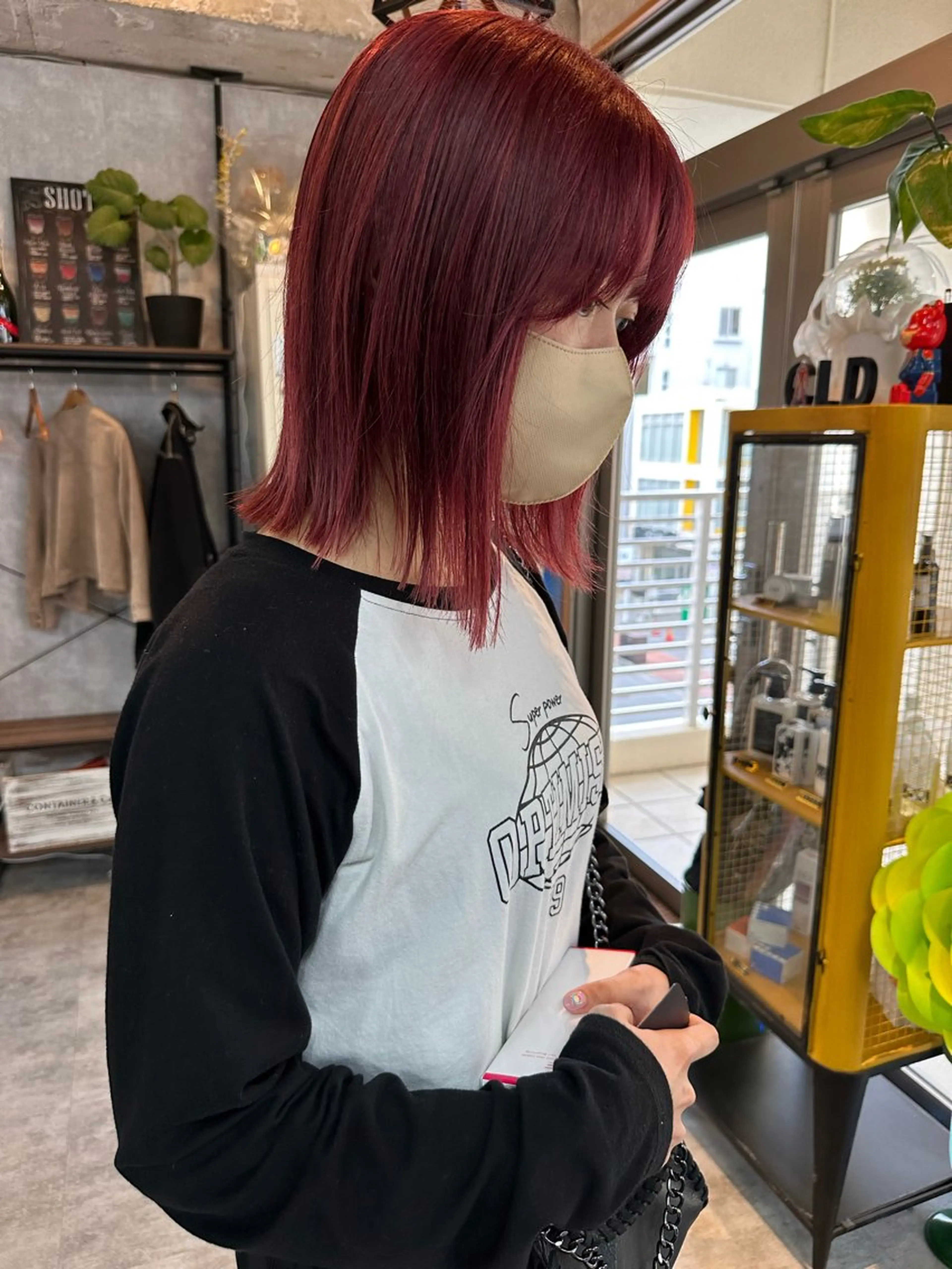 ショート 切りっぱなしボブ ショートボブ ハンサムショート 丸みショート ボブ カット ヘアカラー トリートメント C’LD hair  produce /シールドヘア所属・モテ髪/ボブ/ショー ト/アダチフウトのヘアスタイル