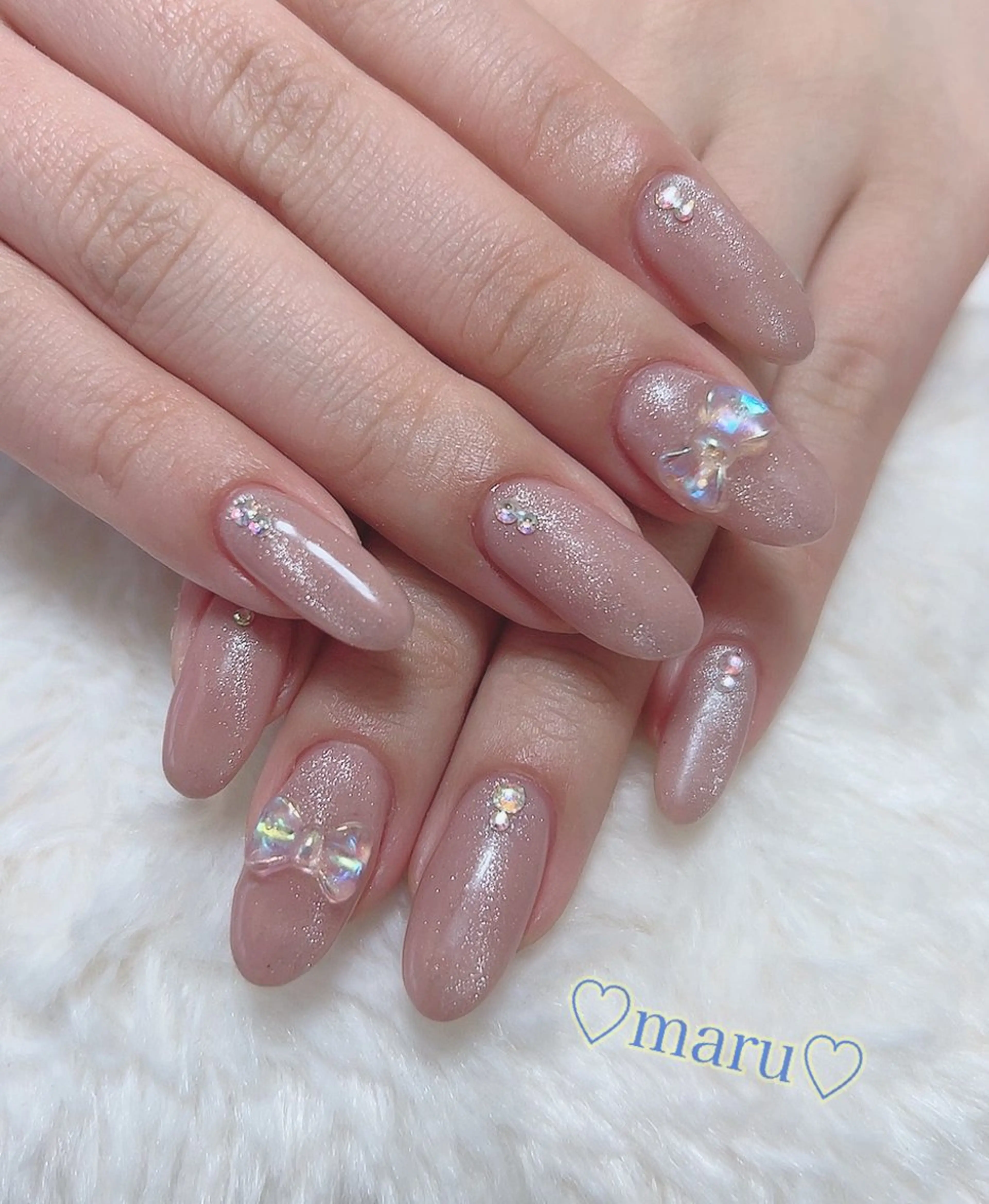 ネイル ハンドネイル フットネイル まるみ ♡のネイルデザイン