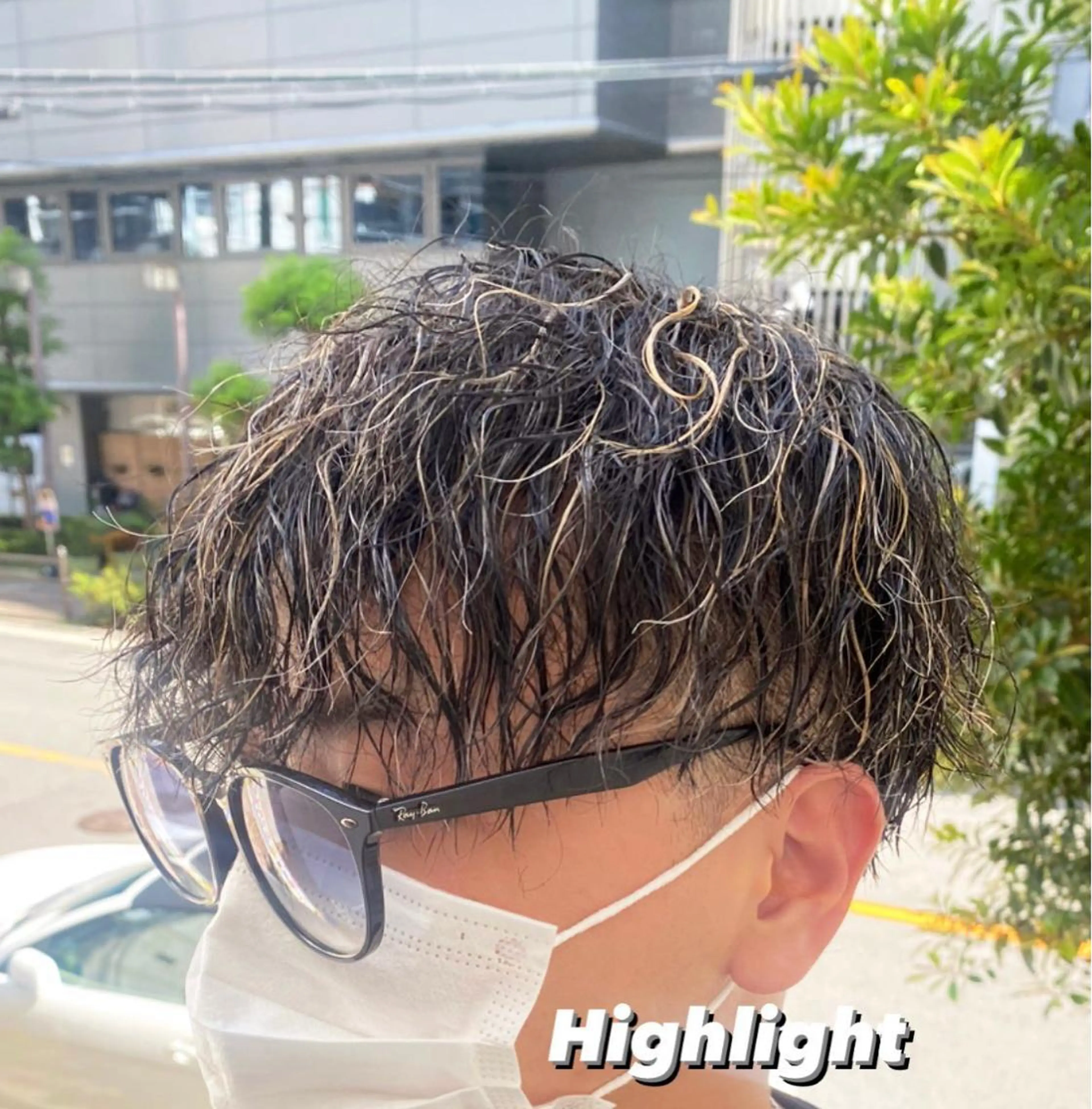 【⛳️女性目線で作るメンズ】カット＋ハイライト＋（プチヘッドスパ＋眉カット付き）の写真