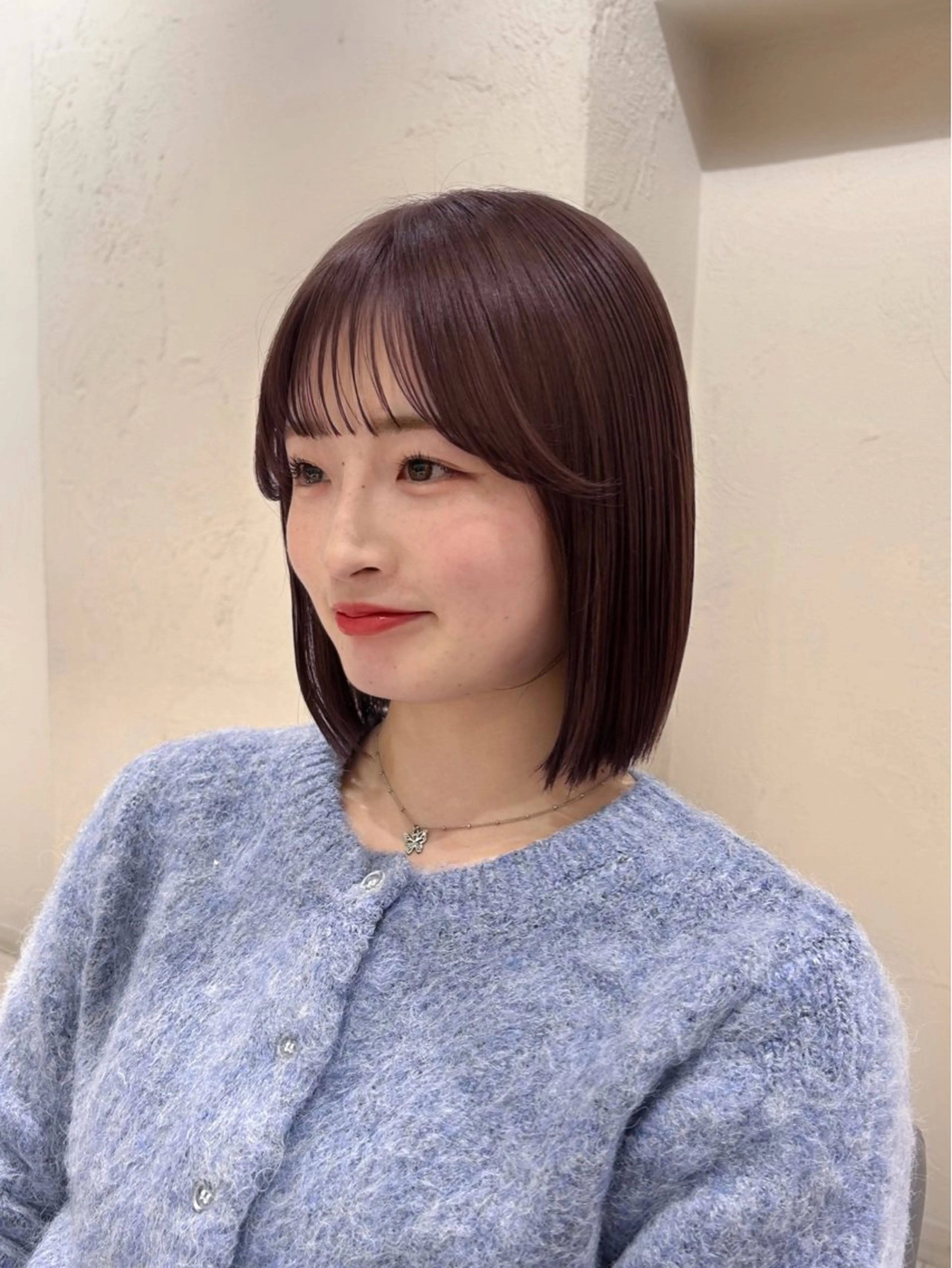 ショート ボブ ミディアムヘア Chifumiのヘアスタイル