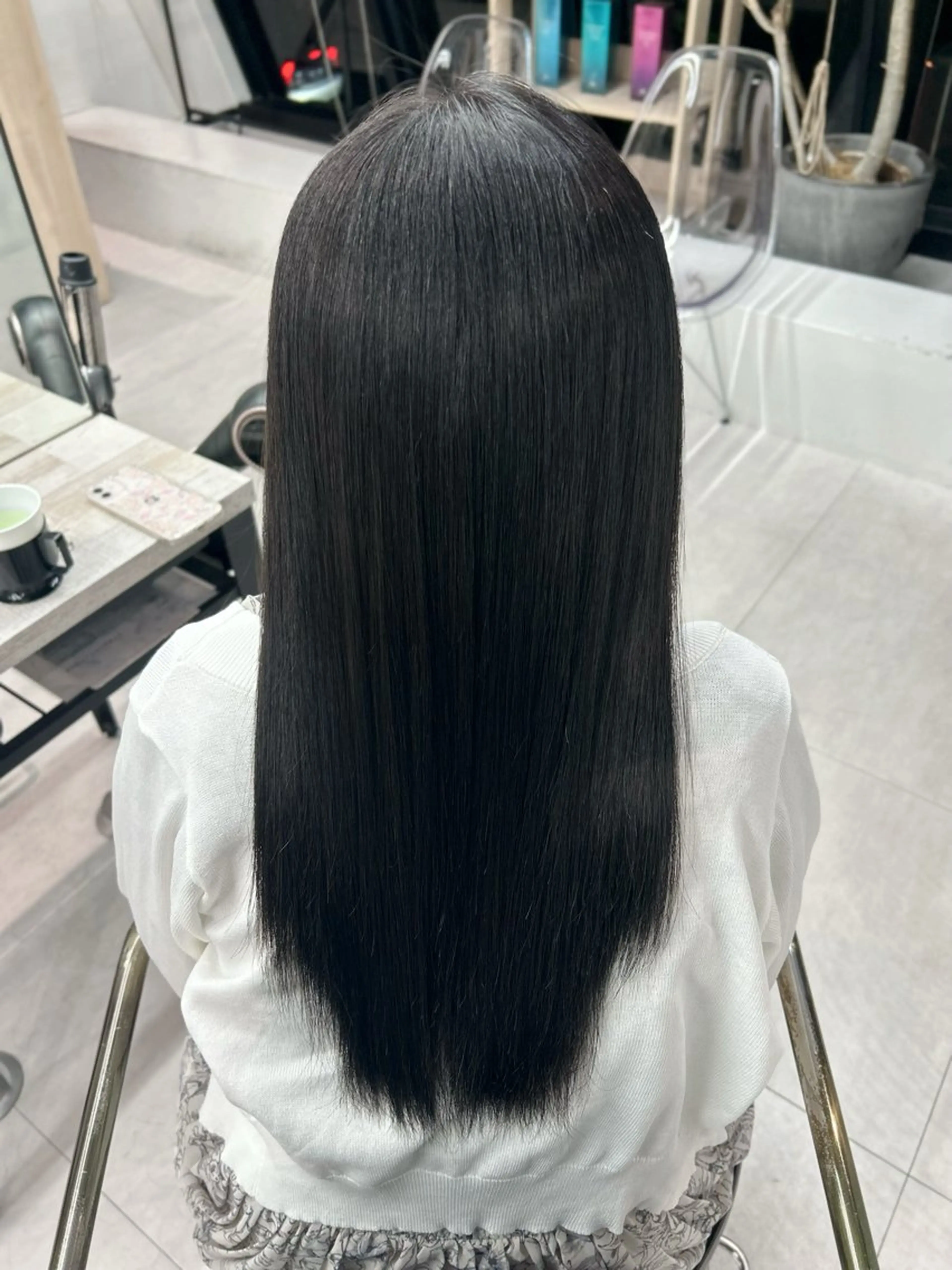 カラー ヘアカラー 志村 奈々のヘアスタイル