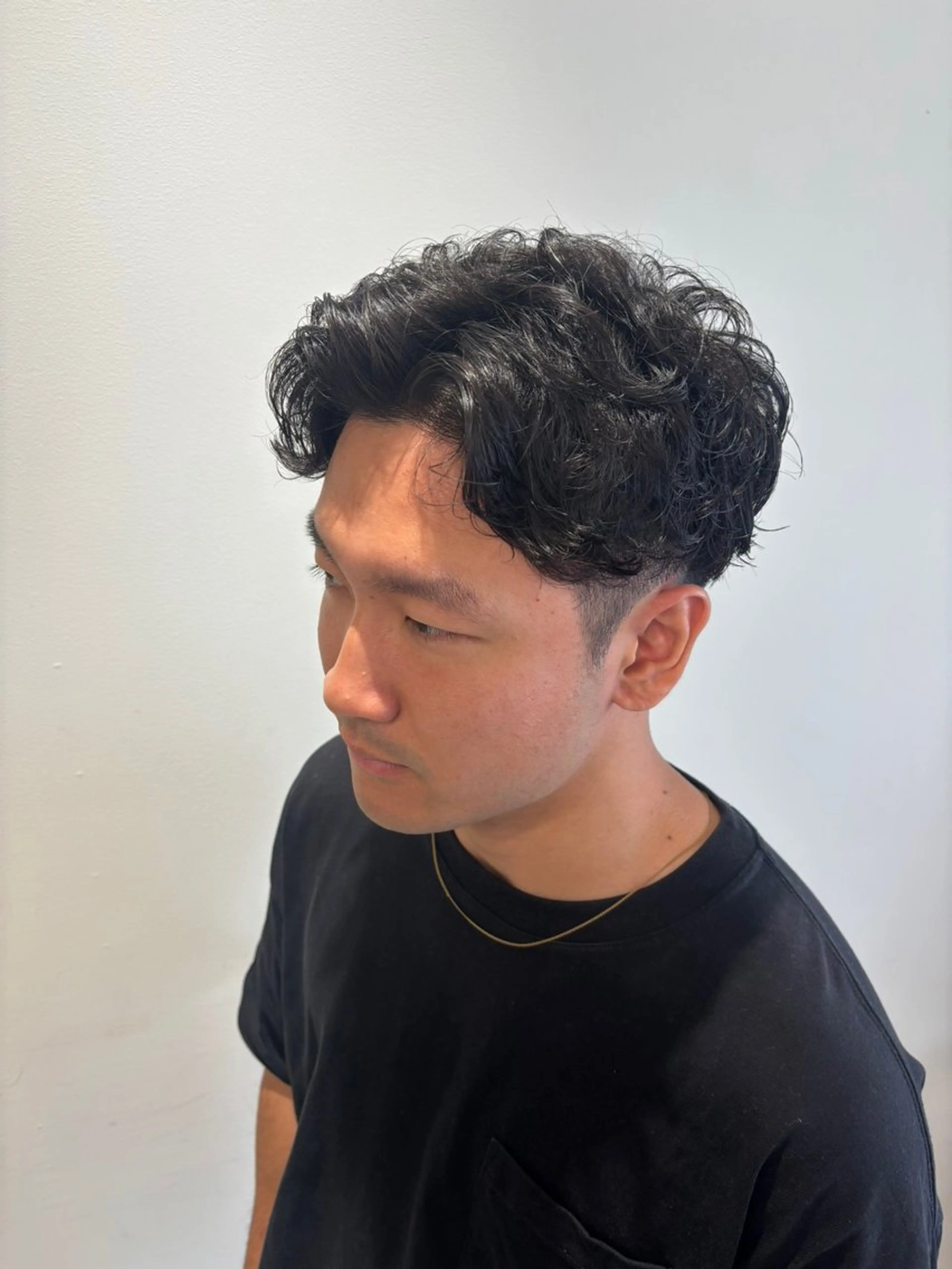 メンズ メンズパーマ カット パーマ 🎀ミズノ アイ 🎀のヘアスタイル