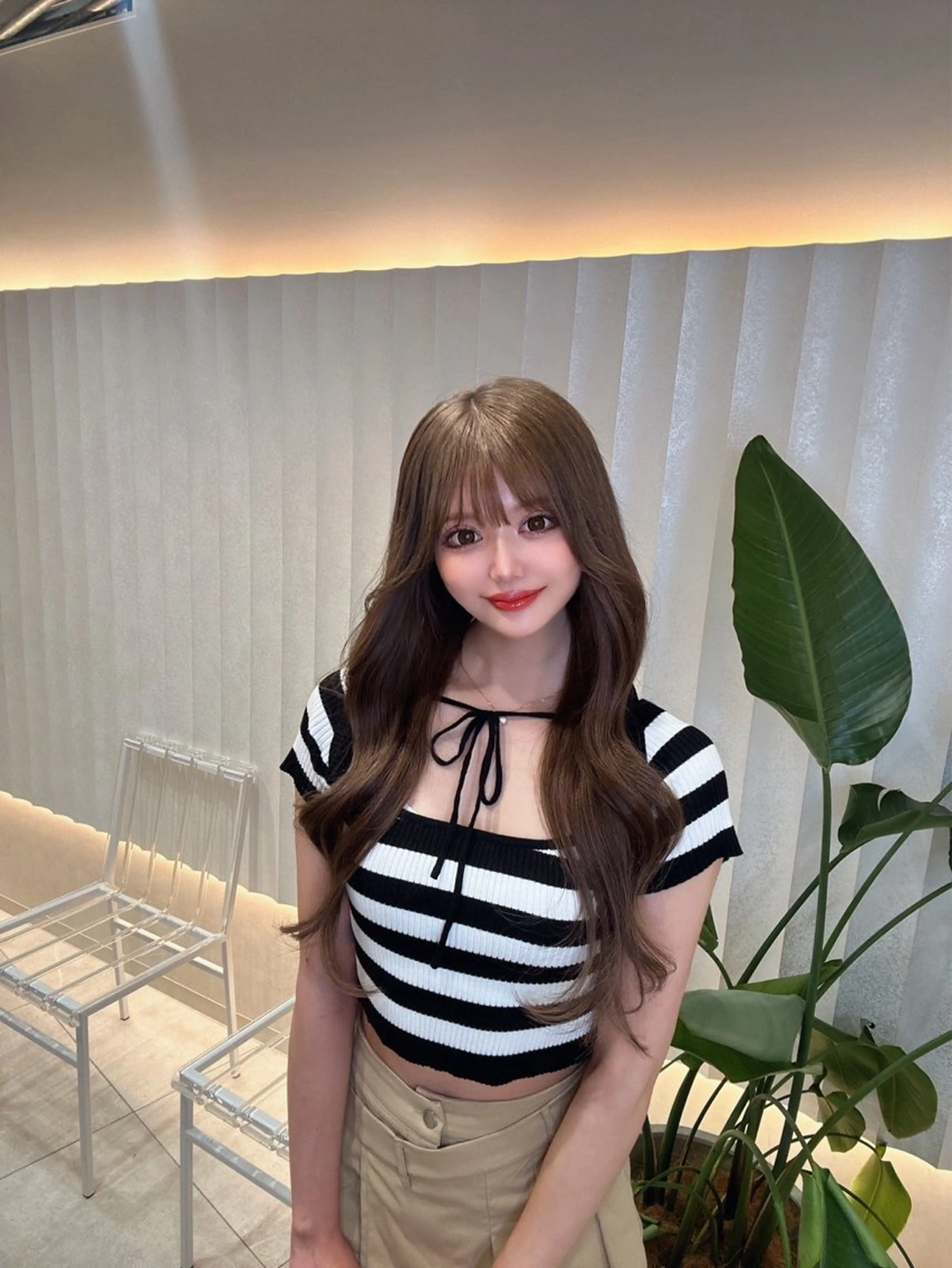 ロング カラー 韓国ヘア/エクステ/ Maiのヘアスタイル