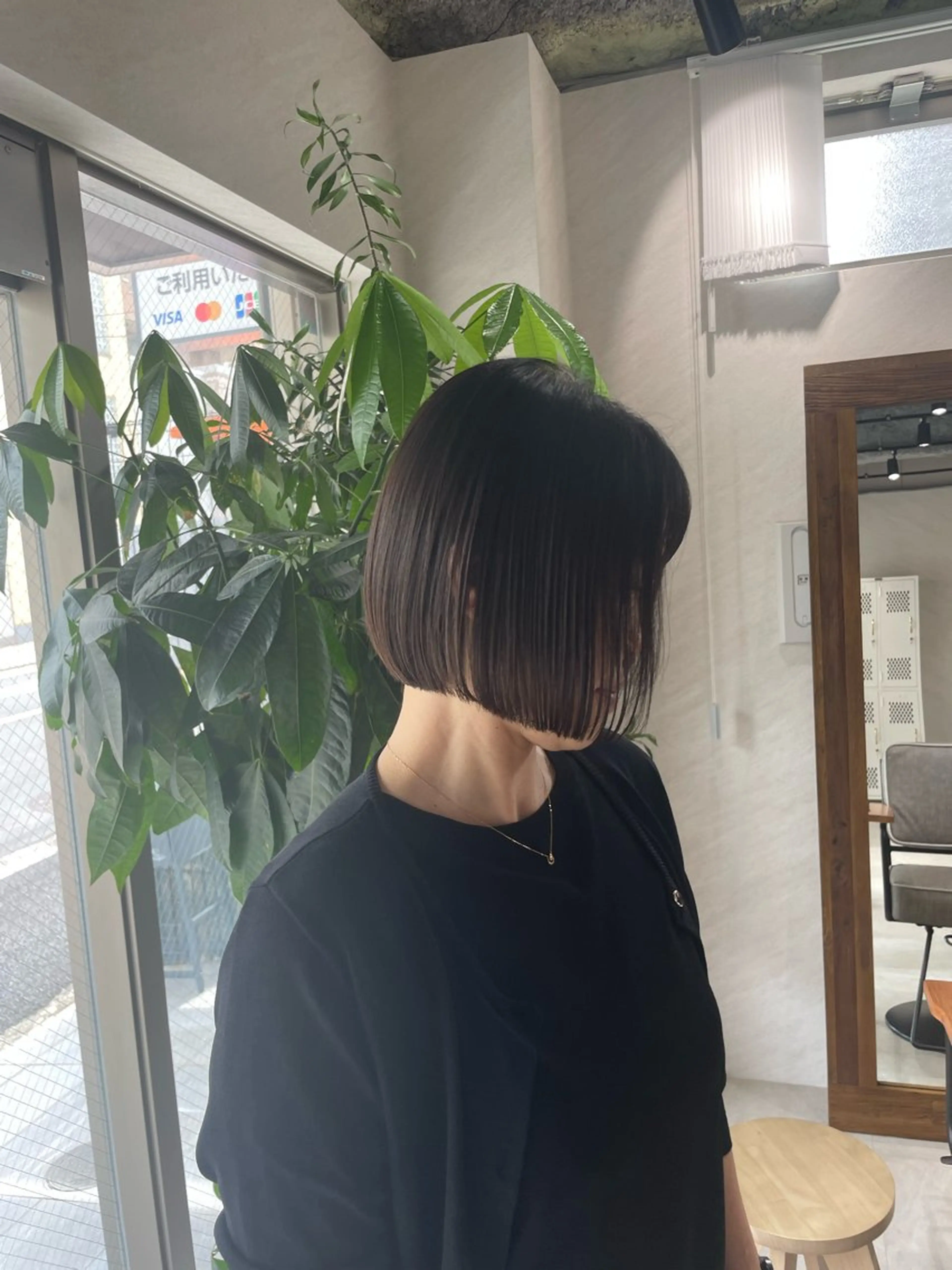 ショート カラー ヘアカラー トリートメント 🍐透明感カラー🍐 momo/横浜のヘアスタイル
