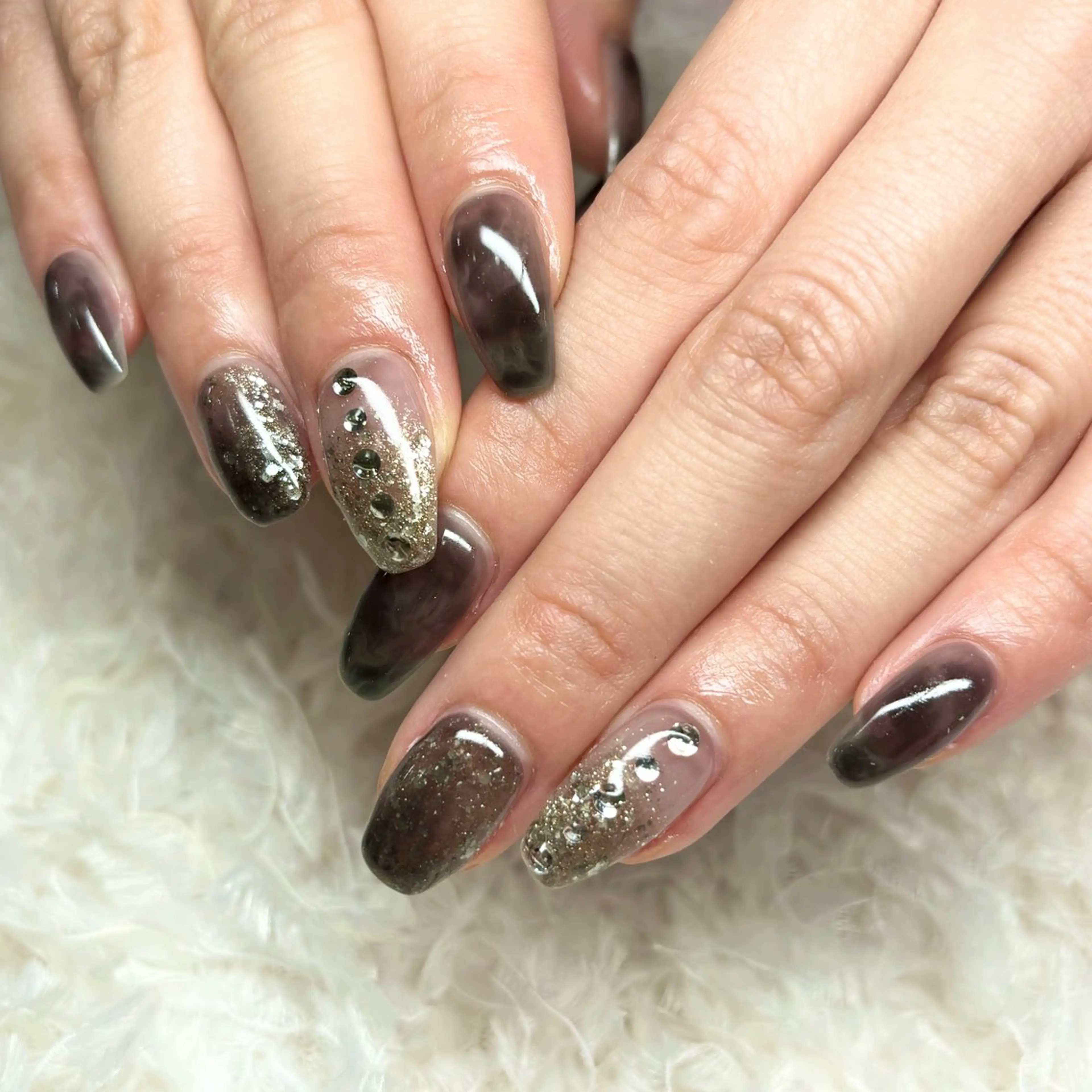 ネイル 持ち込み 鈴木 華乃のネイルデザイン