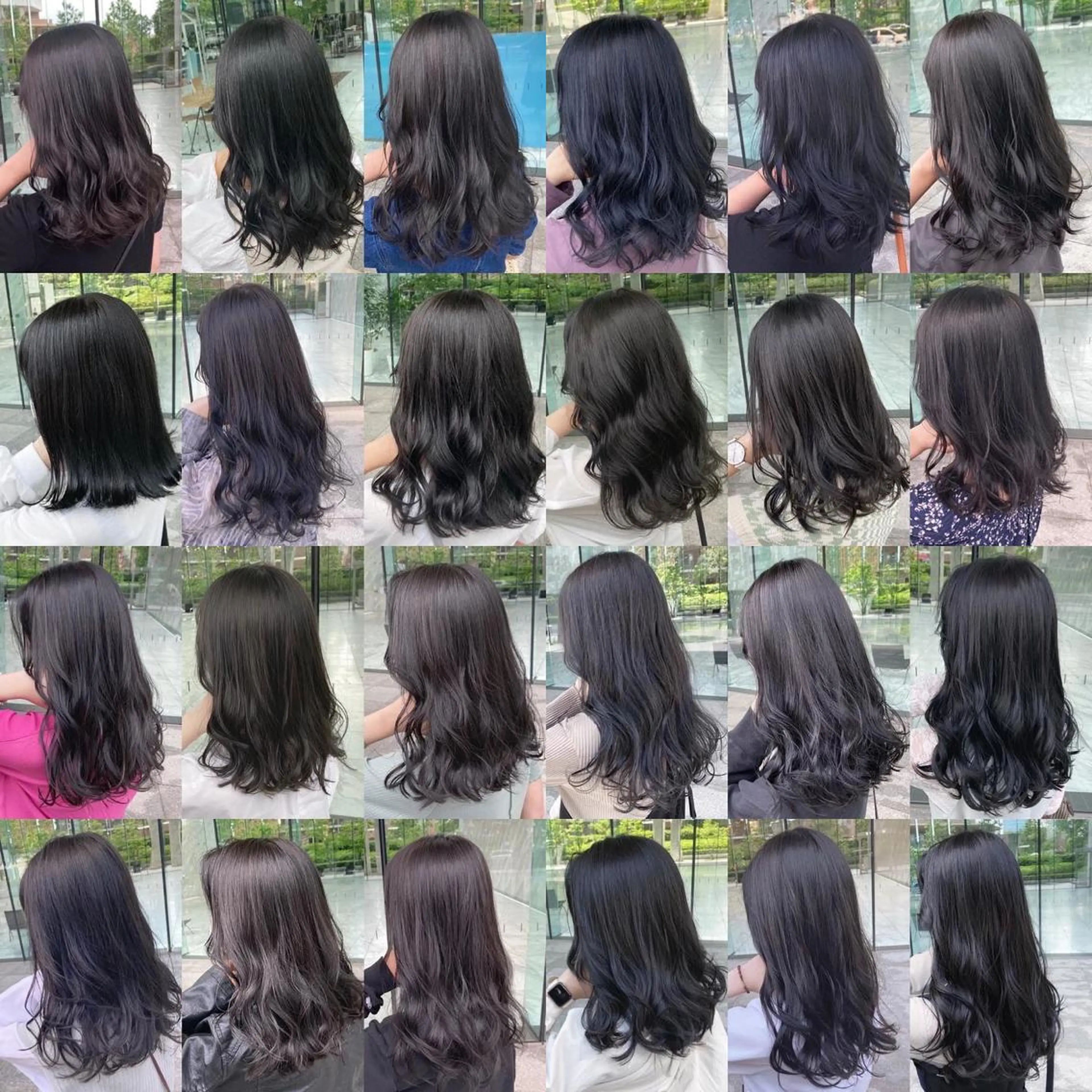 ロング カラー グレージュ アイスグレージュ ヘアカラー トリートメント GO TODAY SHAIRE SALON原宿vita店舗所属・🩷完全マンツーマン 💖ASAHIのヘアスタイル