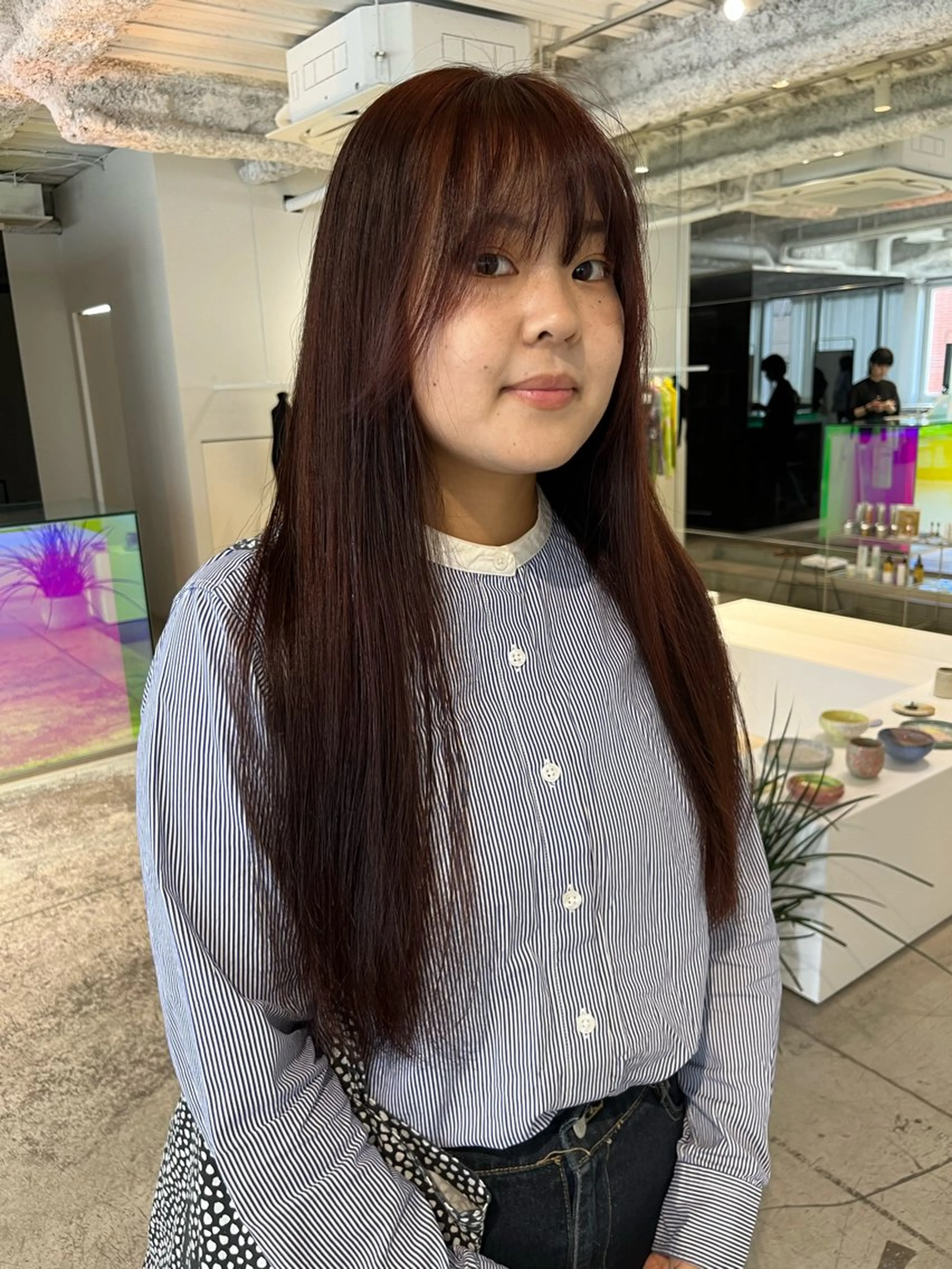 ロング カラー ANY／ Nanaのヘアスタイル