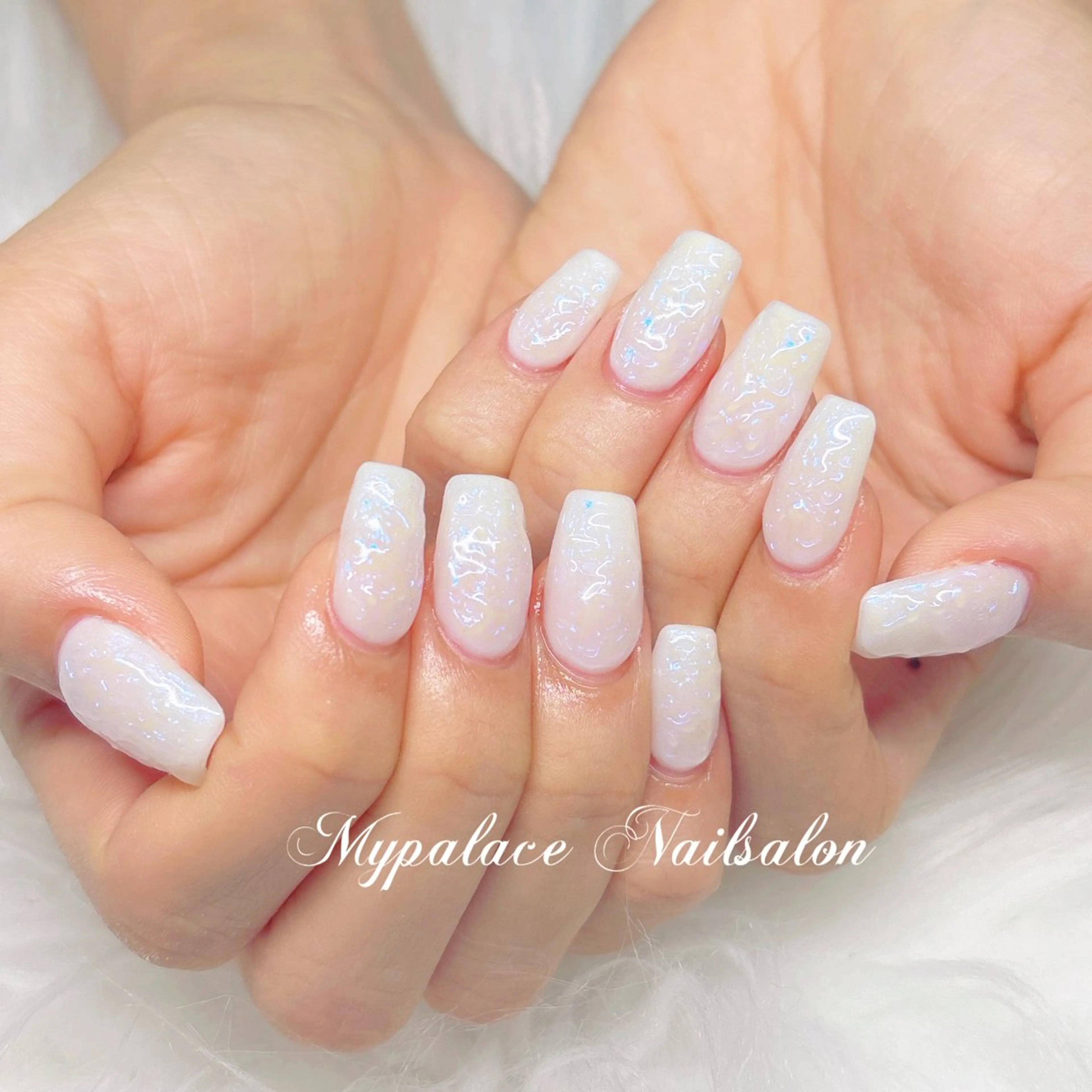 ネイル オーロラネイル ハンドネイル Yuis Nailスカルプ専門のネイルデザイン