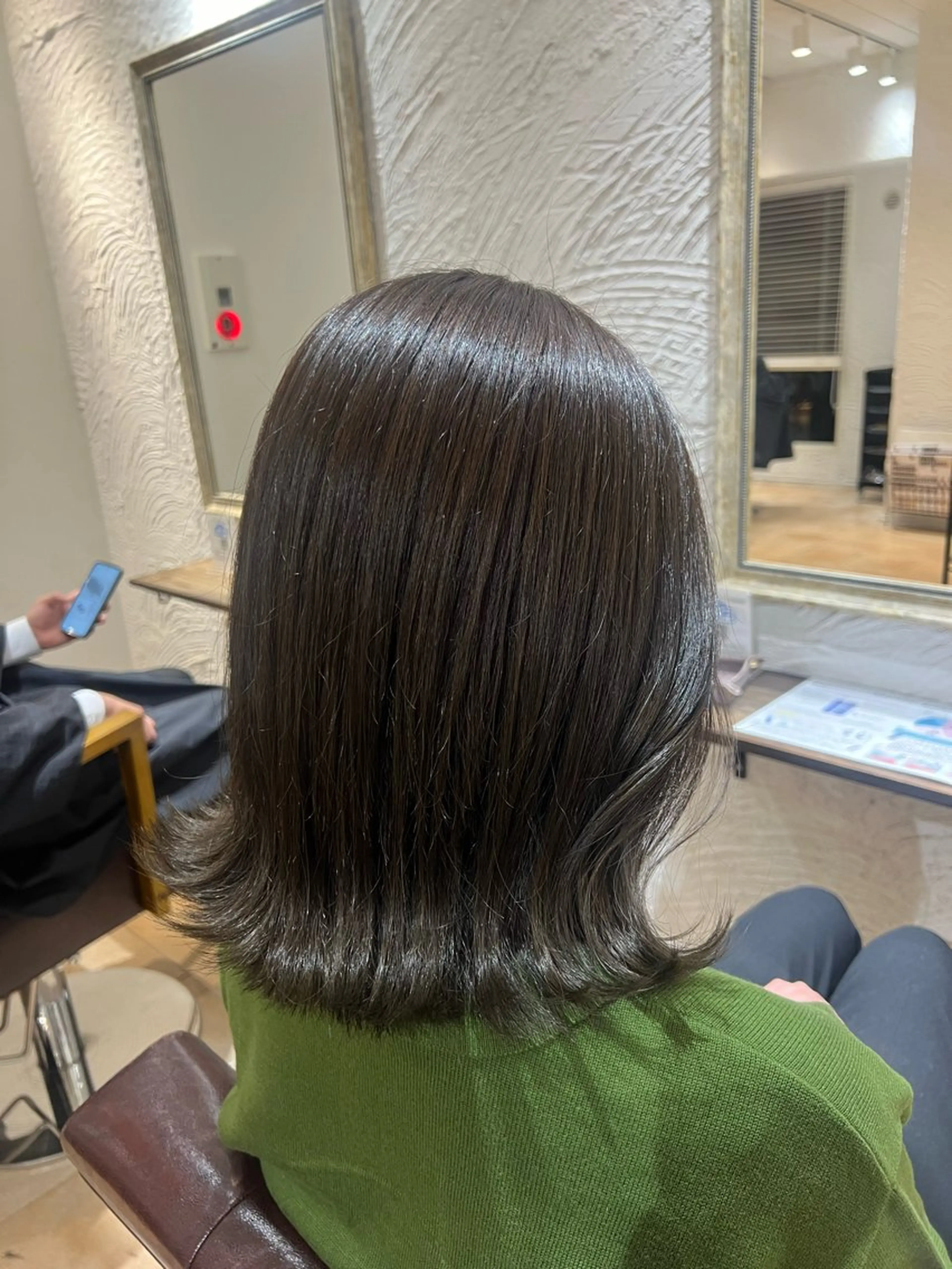 ミディアム カラー 🥀韓国ヘア🥀 宮津真菜のヘアスタイル