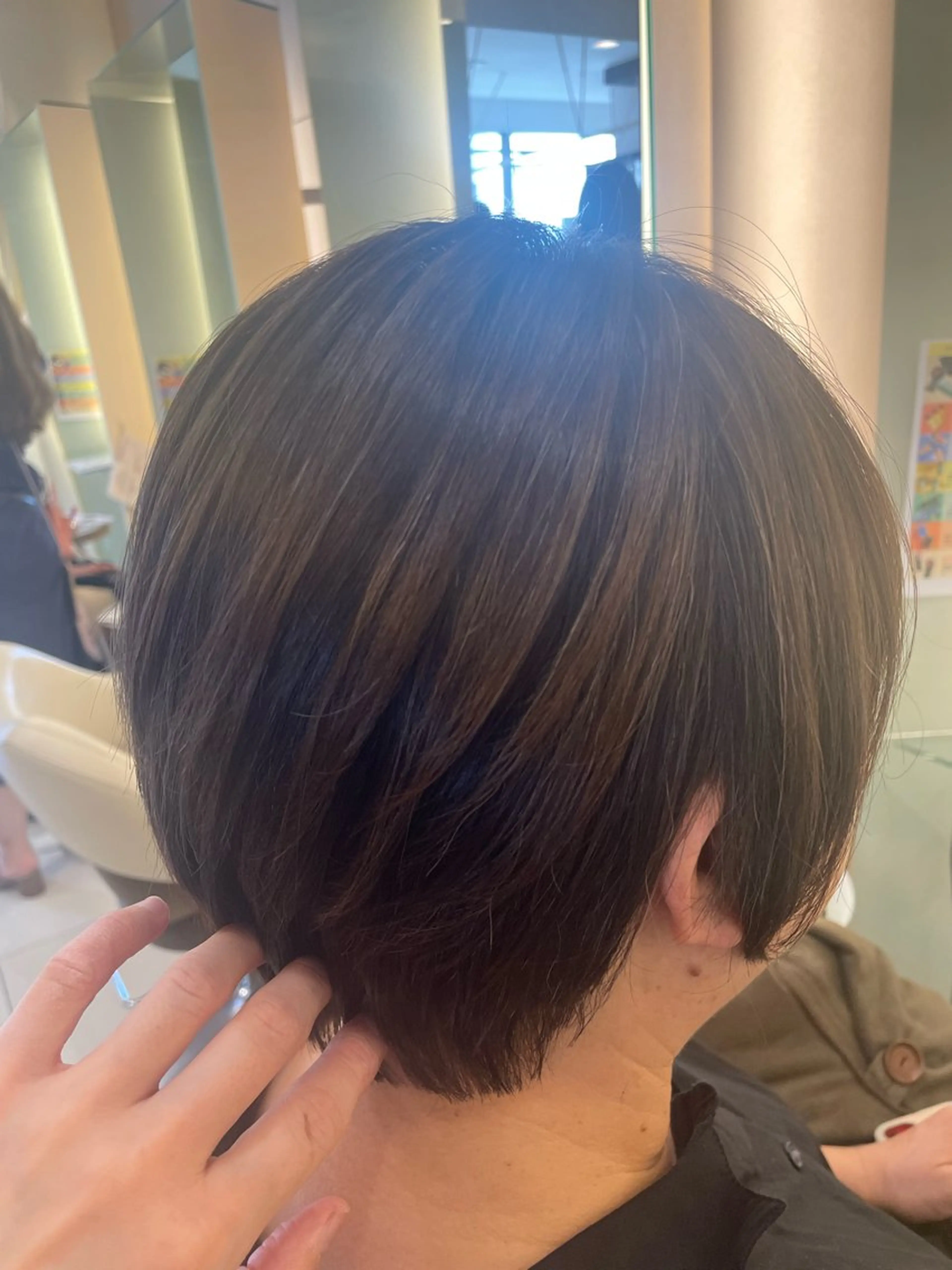 ショート カラー カット ヘアカラー トリートメント リリー /Men's/パーマのヘアスタイル