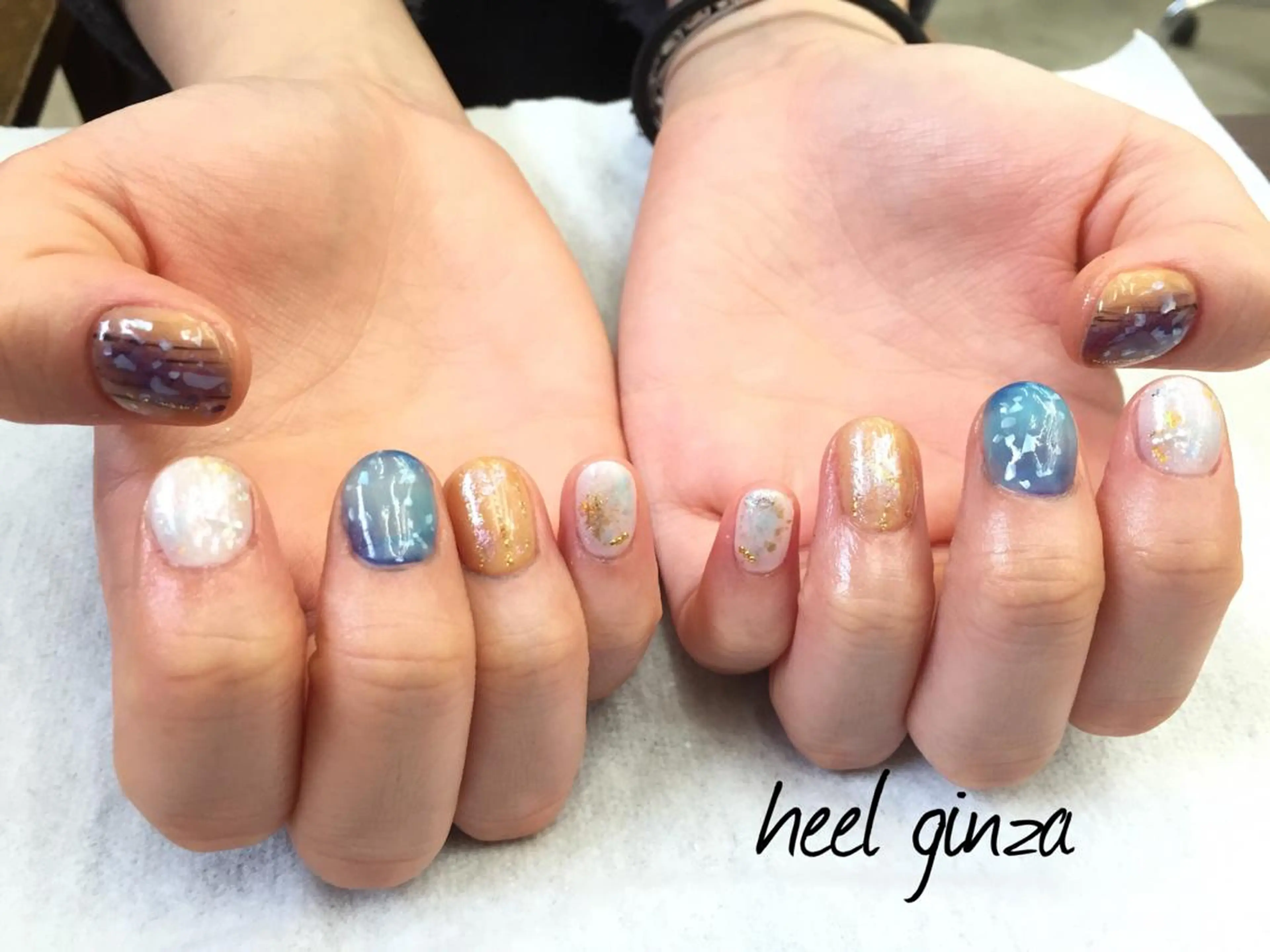 ネイル 持ち込み ニュアンスネイル miel nailのネイルデザイン