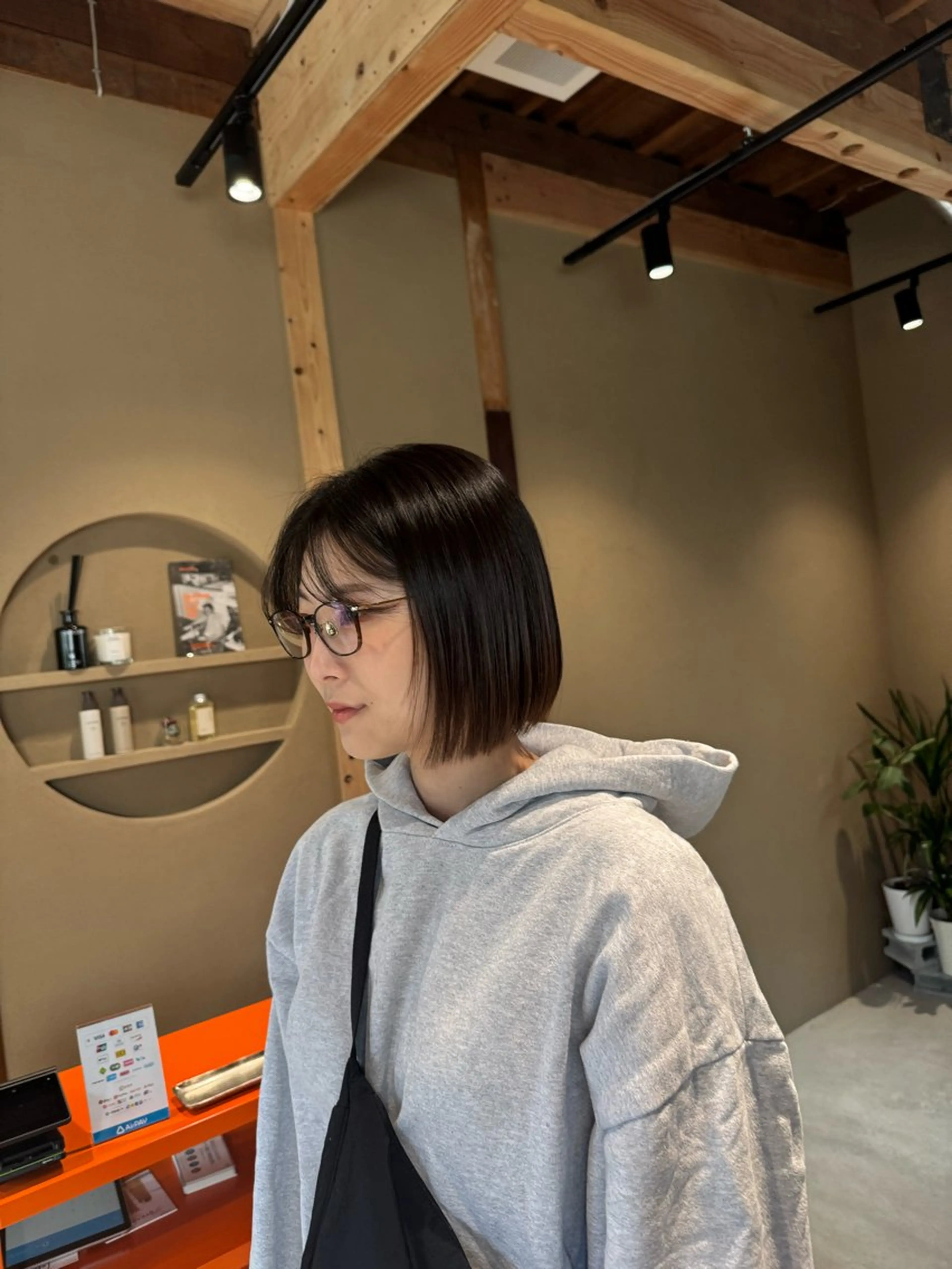 ショート カット ヘアカラー 大迫 江梨のヘアスタイル