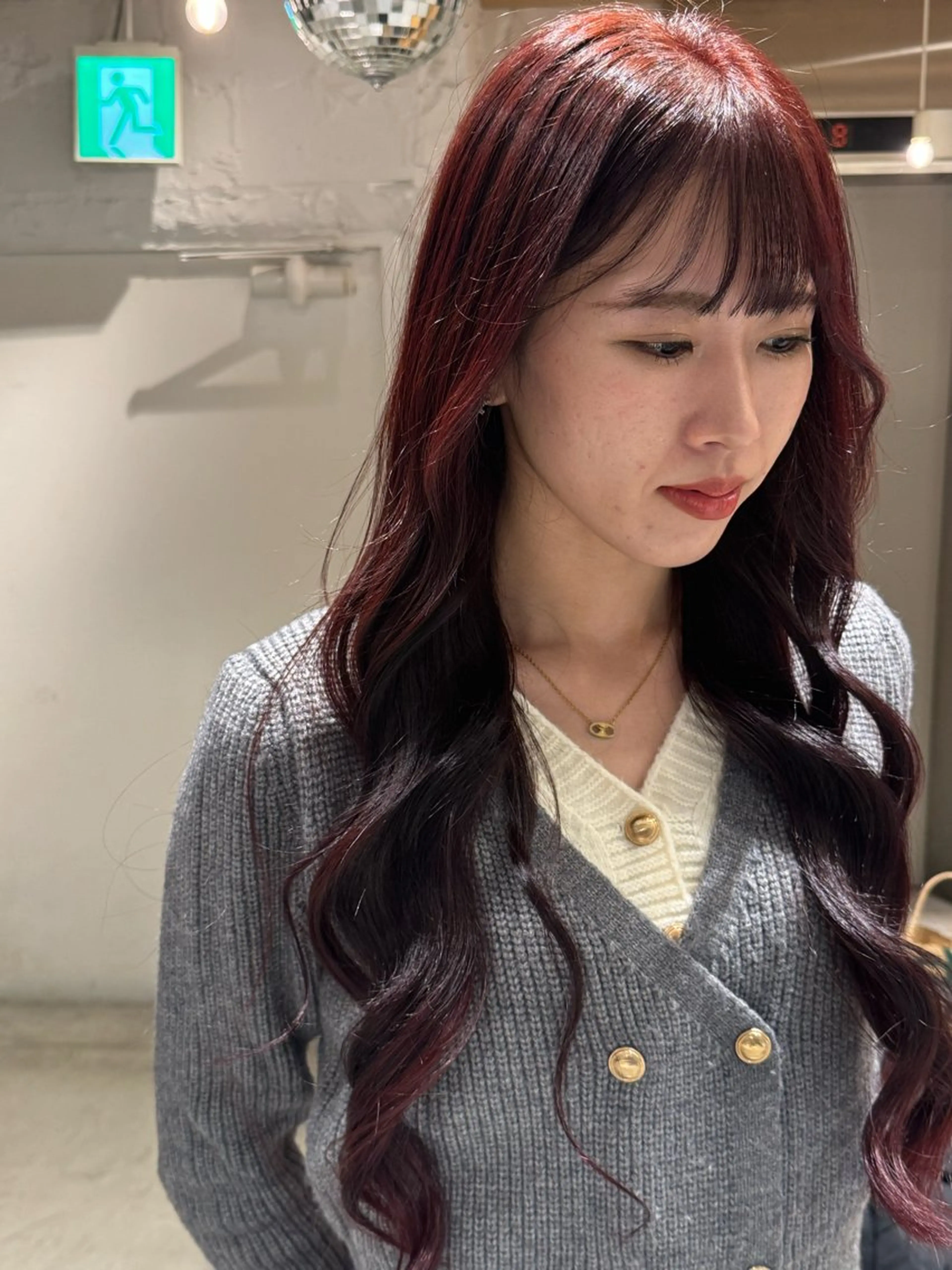 ロング ヘアカラー 🌶推しカラー RINA🌶´-のヘアスタイル