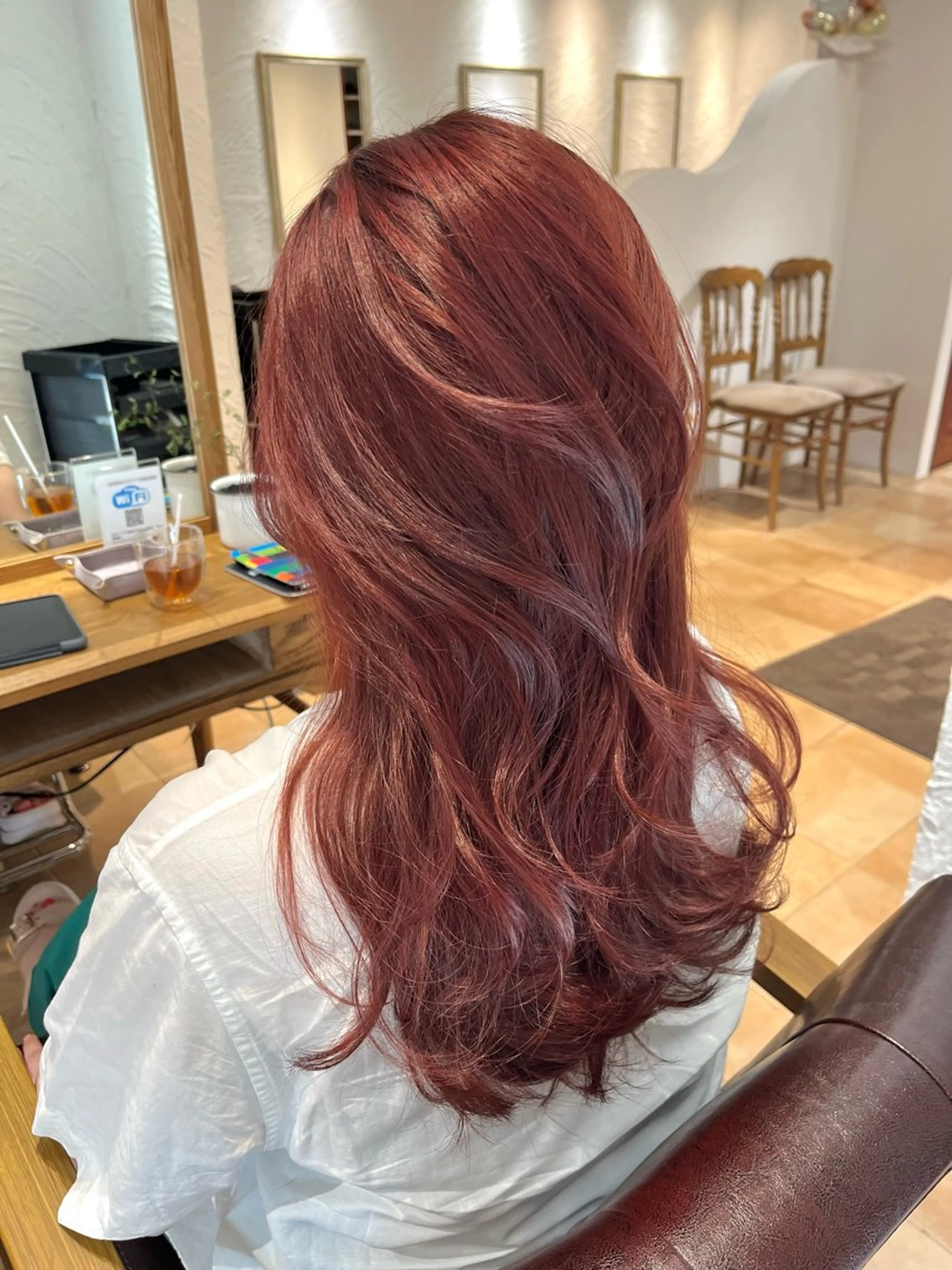 セミロング カラー カット ヘアカラー トリートメント 🧡透明感/艶髪🧡 正木 亨🍊のヘアスタイル