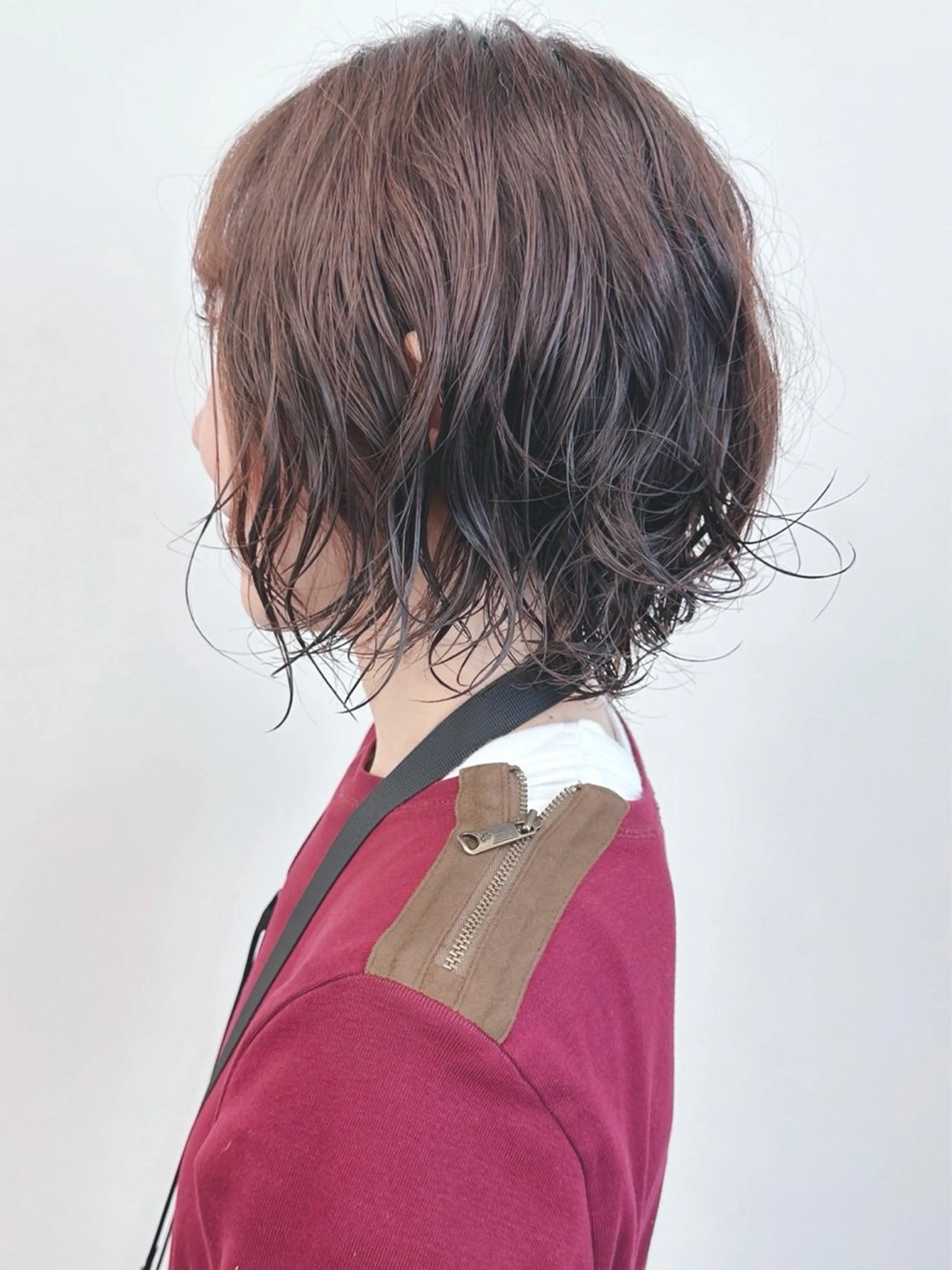 ショート パーマ カット パーマ お悩み解消/くせ毛 /ボブパーマ/とういのヘアスタイル