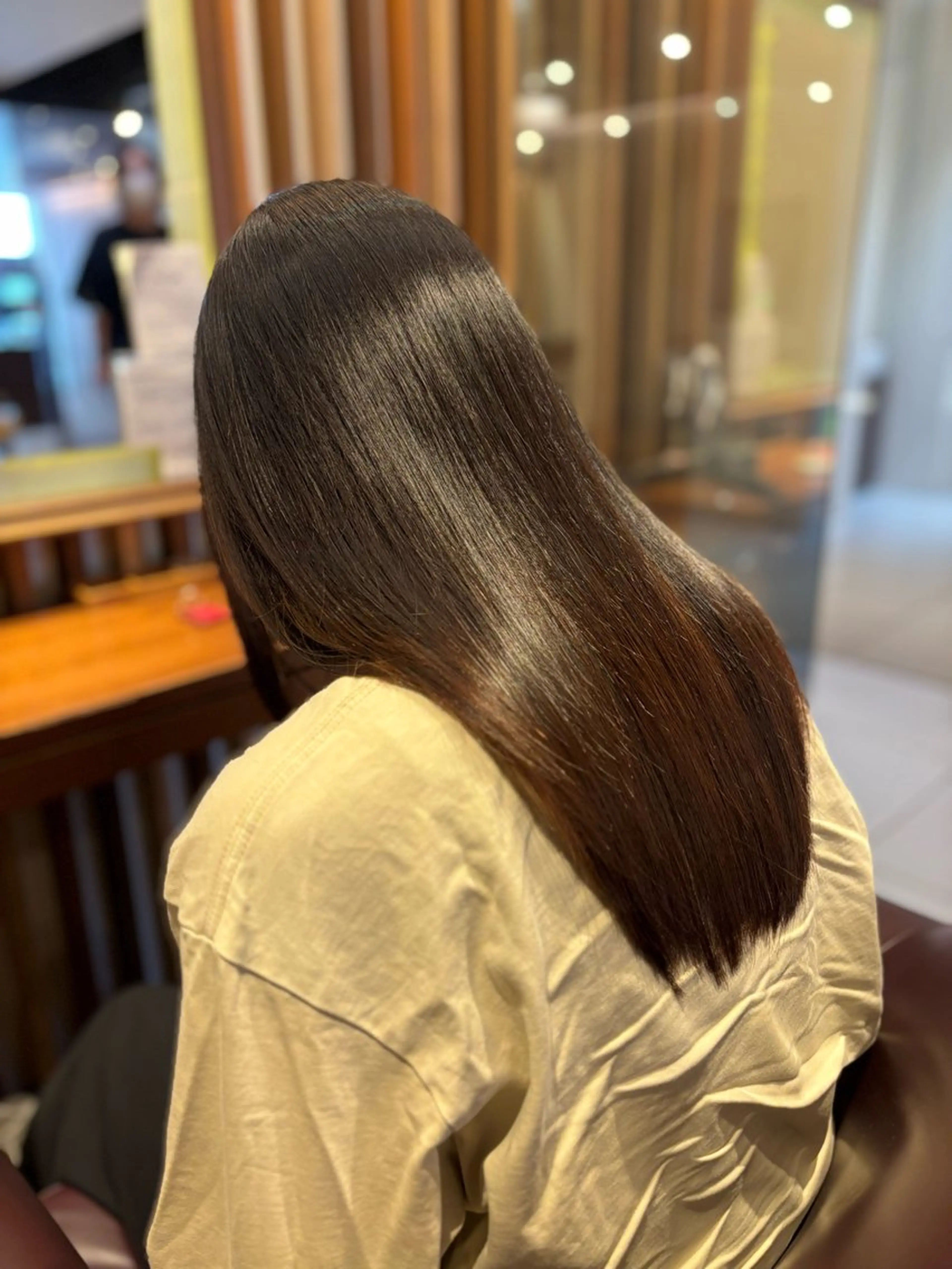 ロング カラー カット ヘアカラー トリートメント 👑メンズパーマ/髪 質改善/鎌倉🐮のヘアスタイル