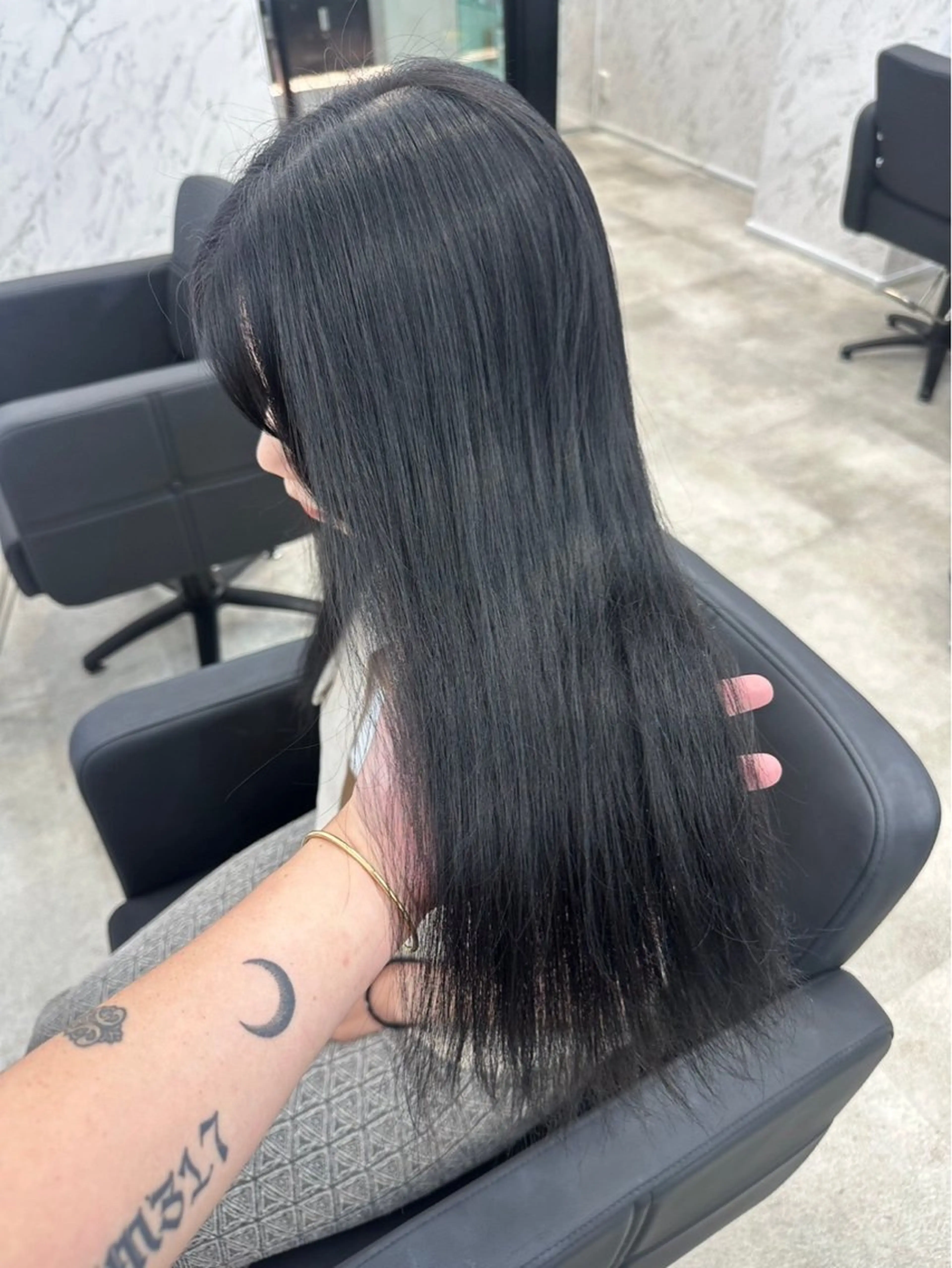 ロング カラー トリートメント ヘアカラー トリートメント 韓国艶カラー 🇰🇷💎MIUのヘアスタイル