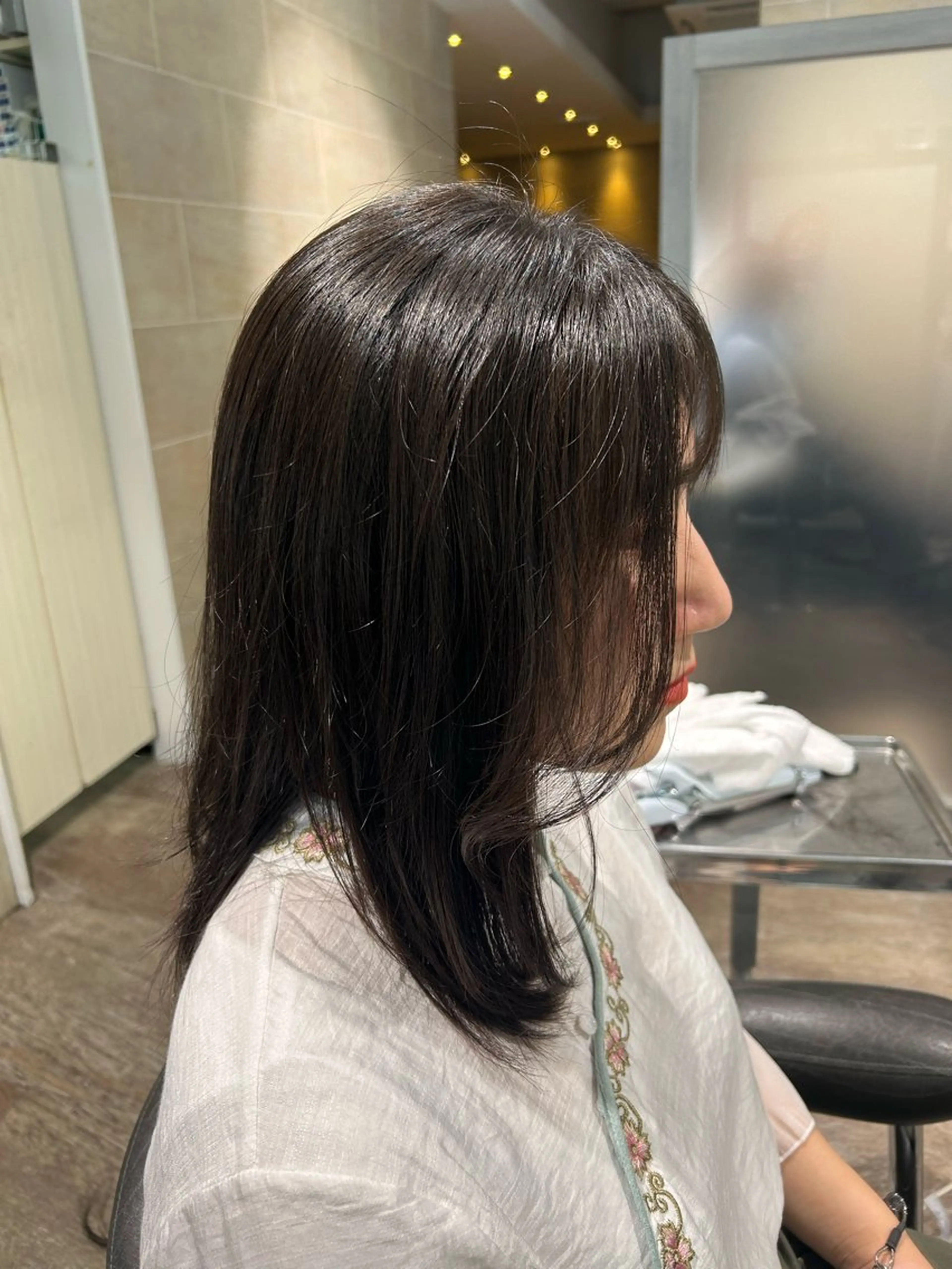 セミロング カット hair＆make CIEL所属・武井 哉子のヘアスタイル