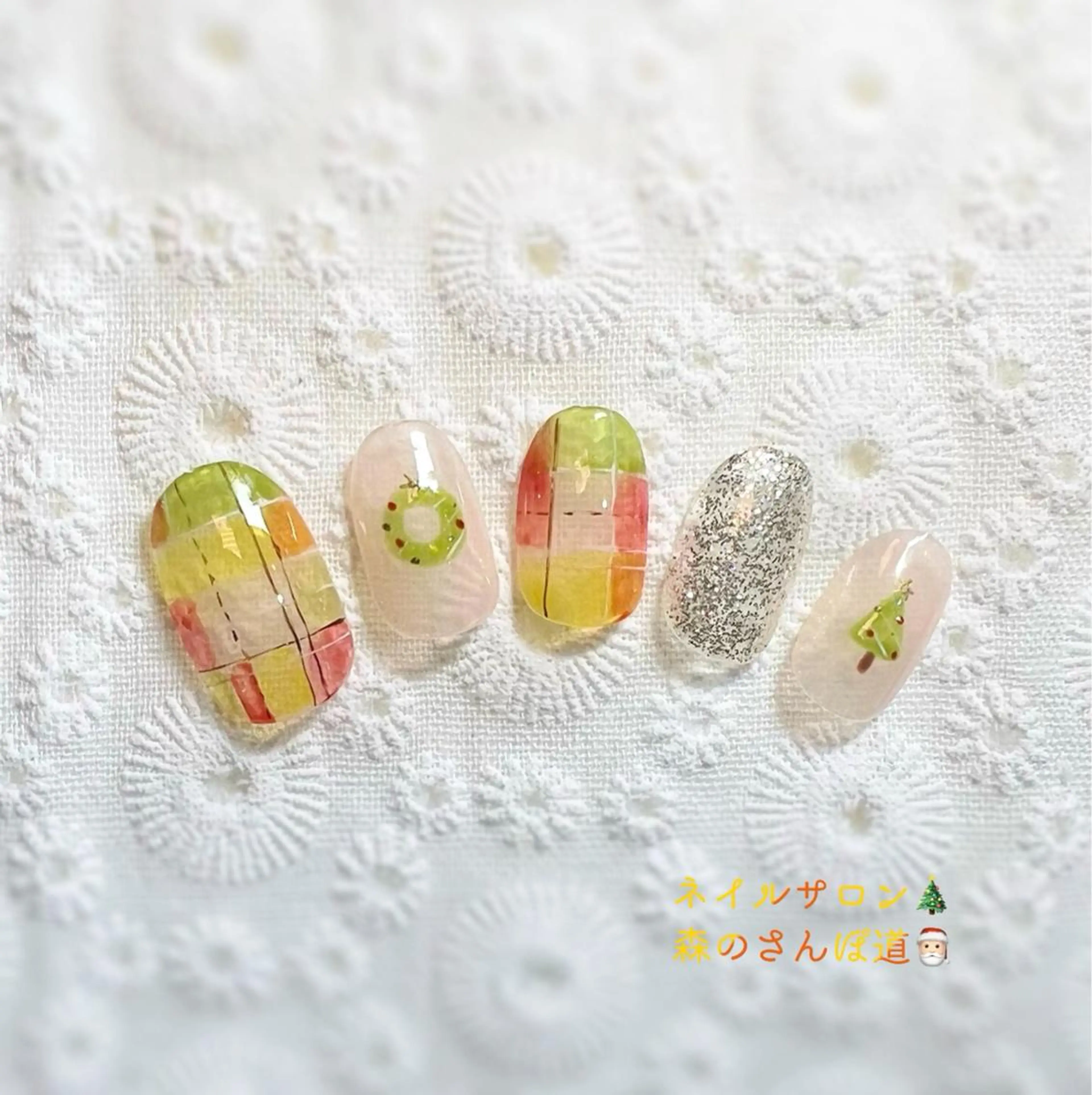 ネイル ハンドネイル 森のさんぽ道所属・ショートネイル 森のさんぽ道のネイルデザイン