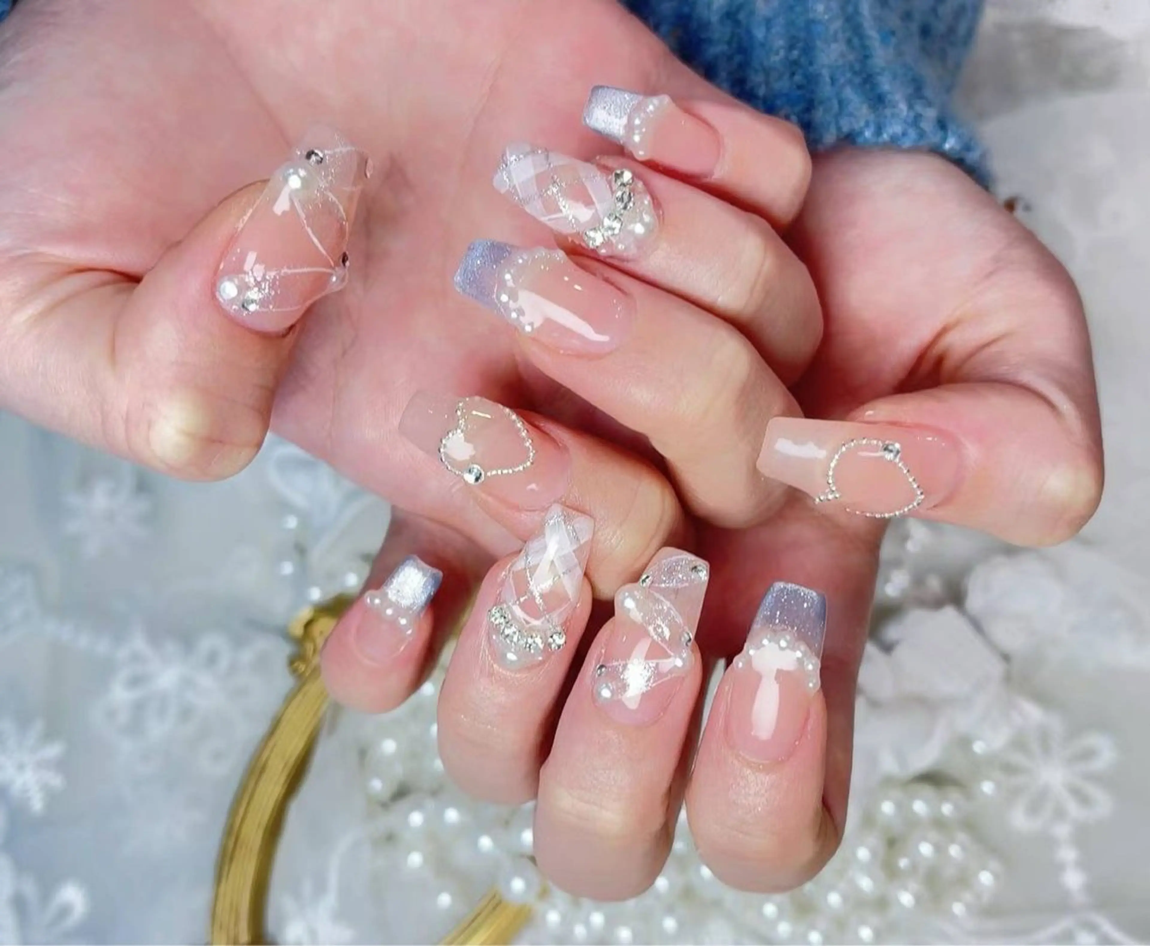 ネイル アートネイル フラワーネイル フットネイル フレンチネイル ジェルネイル Babarla nailのネイルデザイン