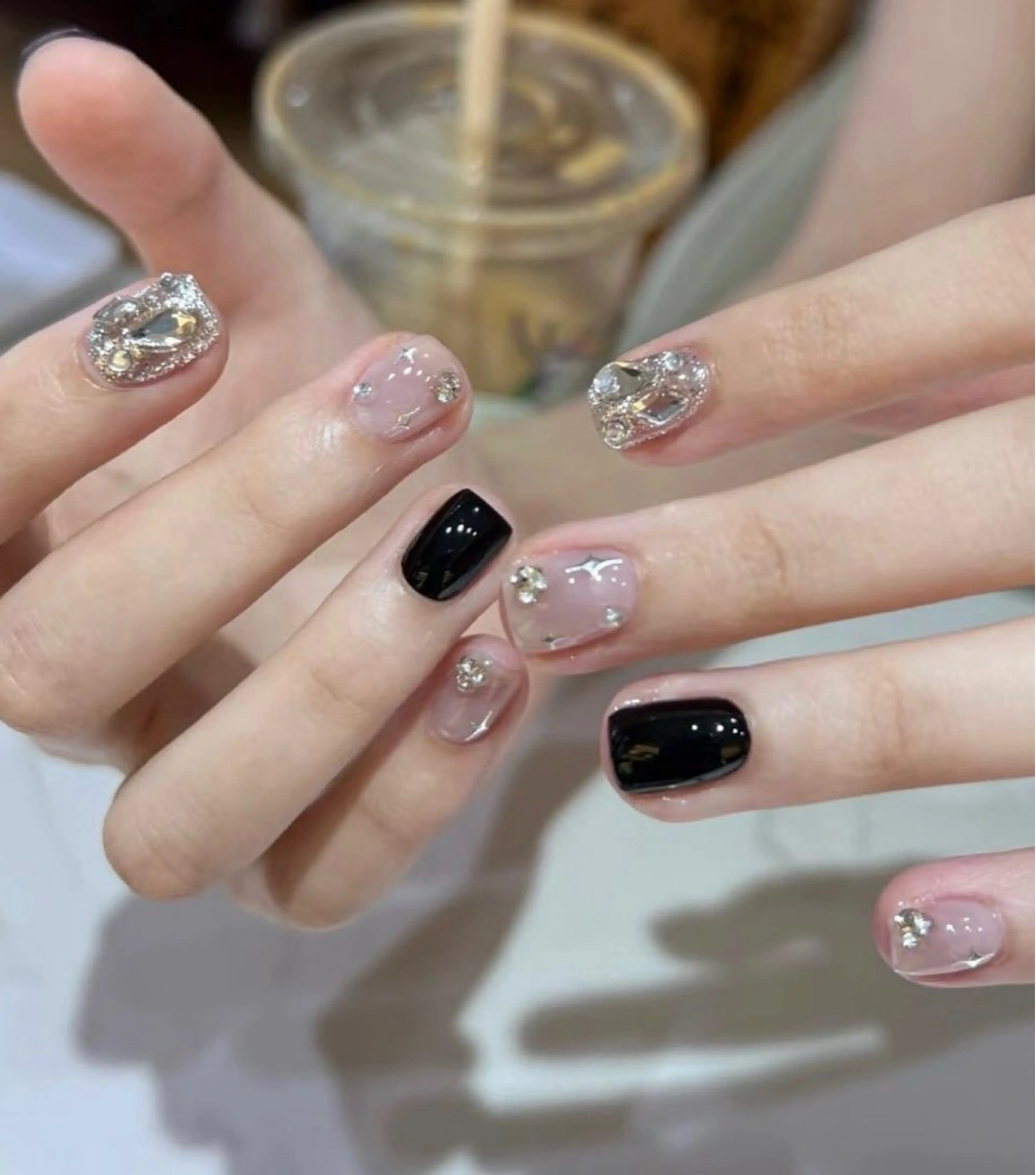 ネイル アートネイル フレンチネイル ジェルネイル ニュアンスネイル オフィスネイル ハンドネイル Ryunail所属・Ryu Nail Shinokuboのネイルデザイン