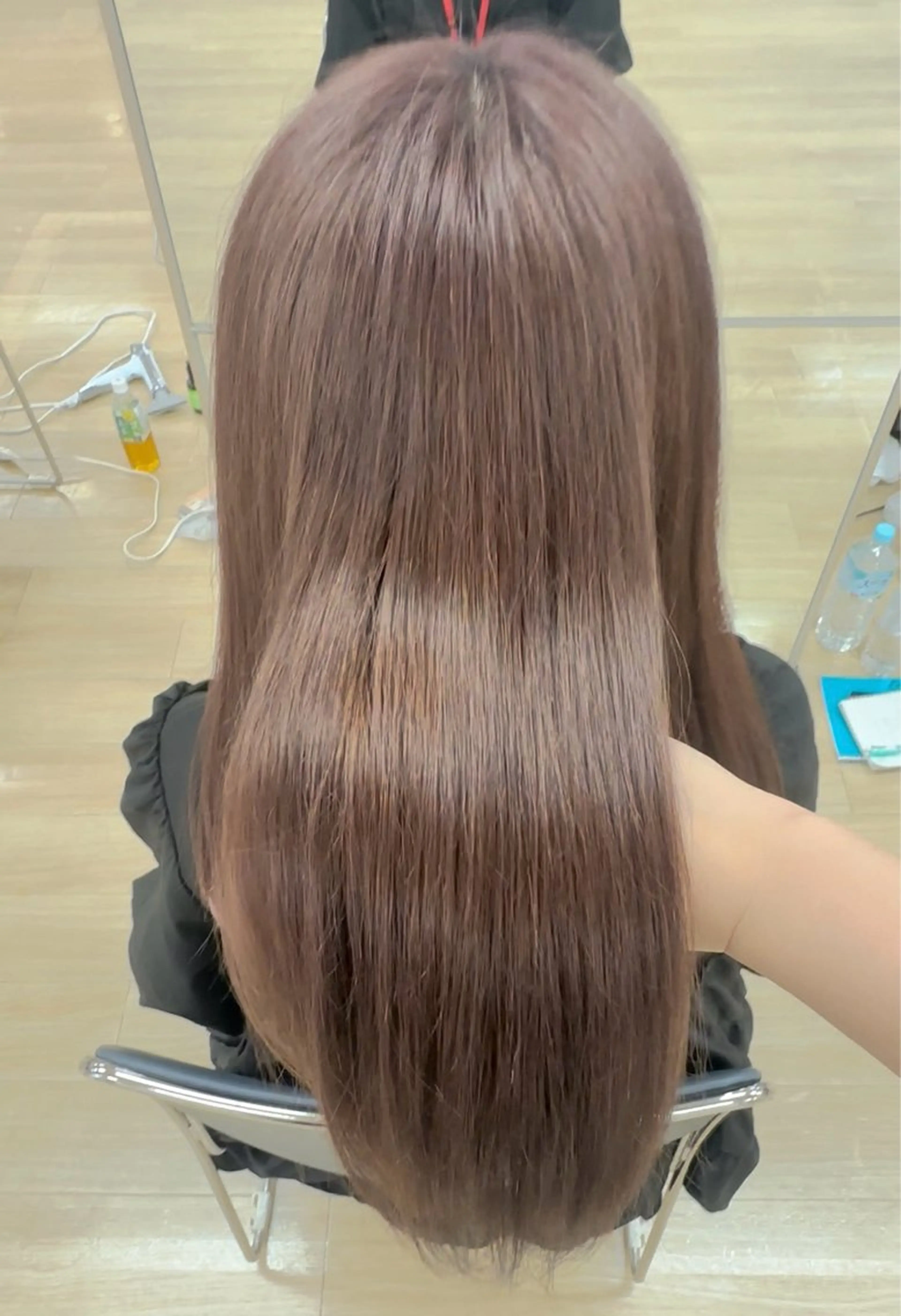 ロング カラー 透明感カラー トリートメント ヘアカラー シールエクステ/艶髪 /暖色系/みさき🐱のヘアスタイル