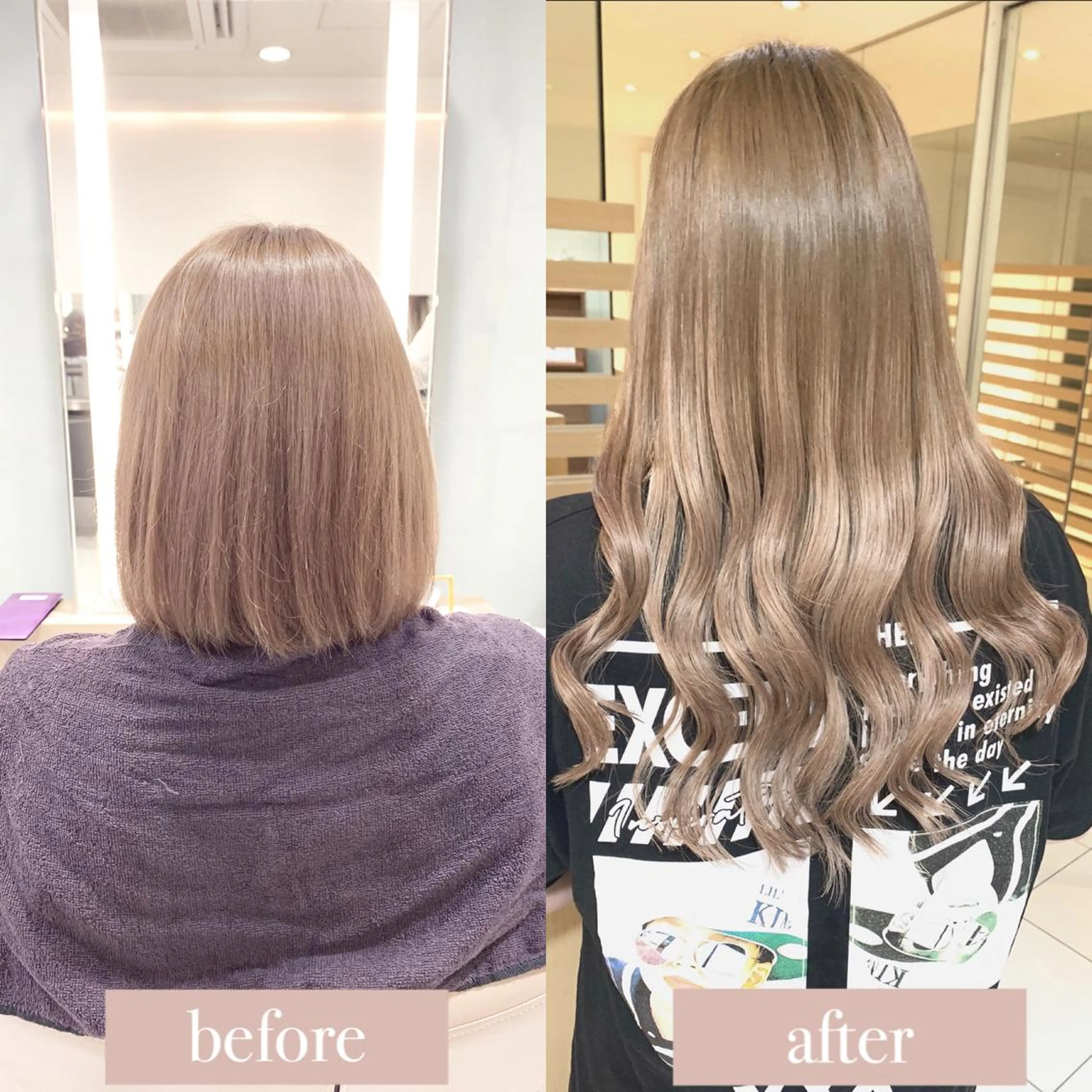 ロング カラー シールエクステ エクステ エクステ　ユノキ リョウタのヘアスタイル
