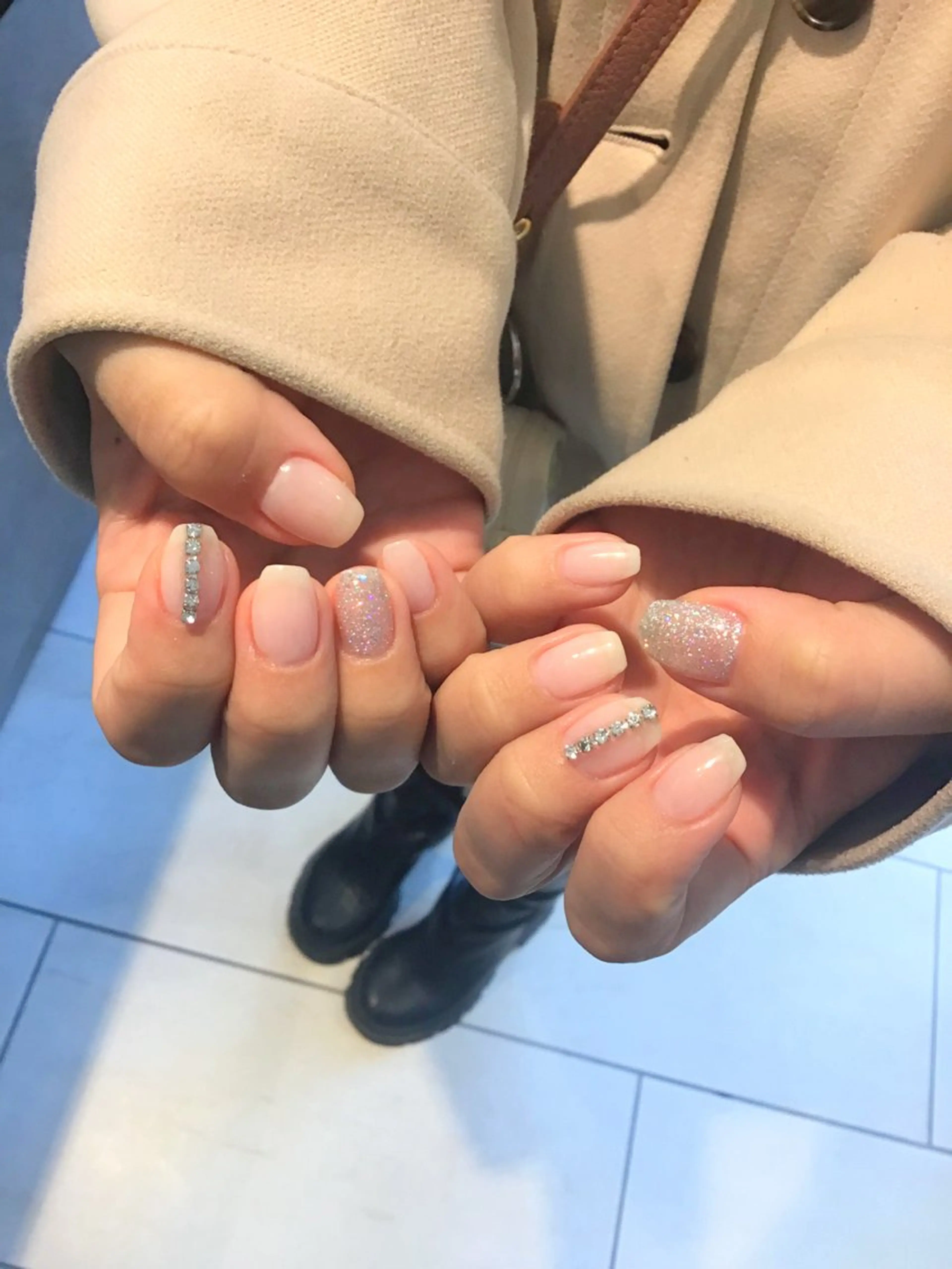 ネイル ジェルネイル ワンカラーネイル パラジェル Nest 岩崎のネイルデザイン